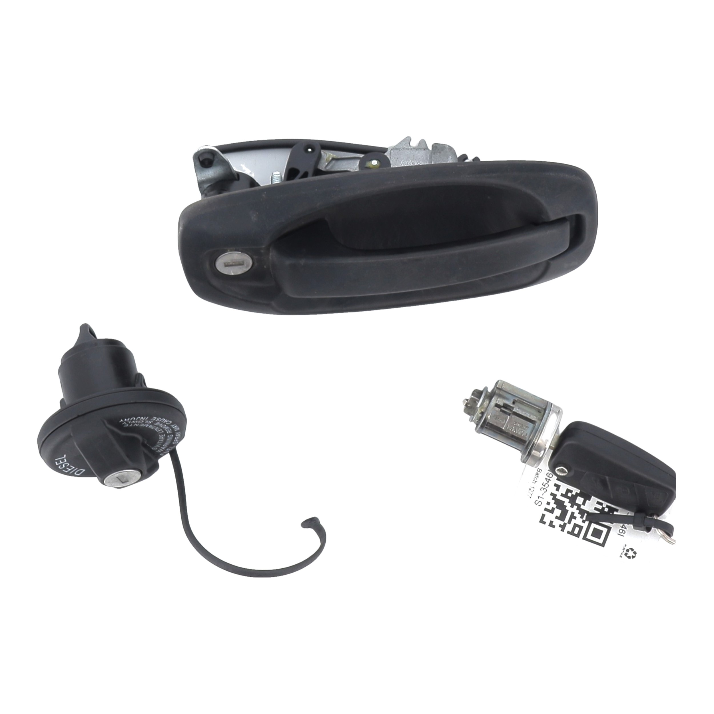 Neiman kit complet (barillet serrure clé) CITROEN NEMO S1-3546I S1-3546I