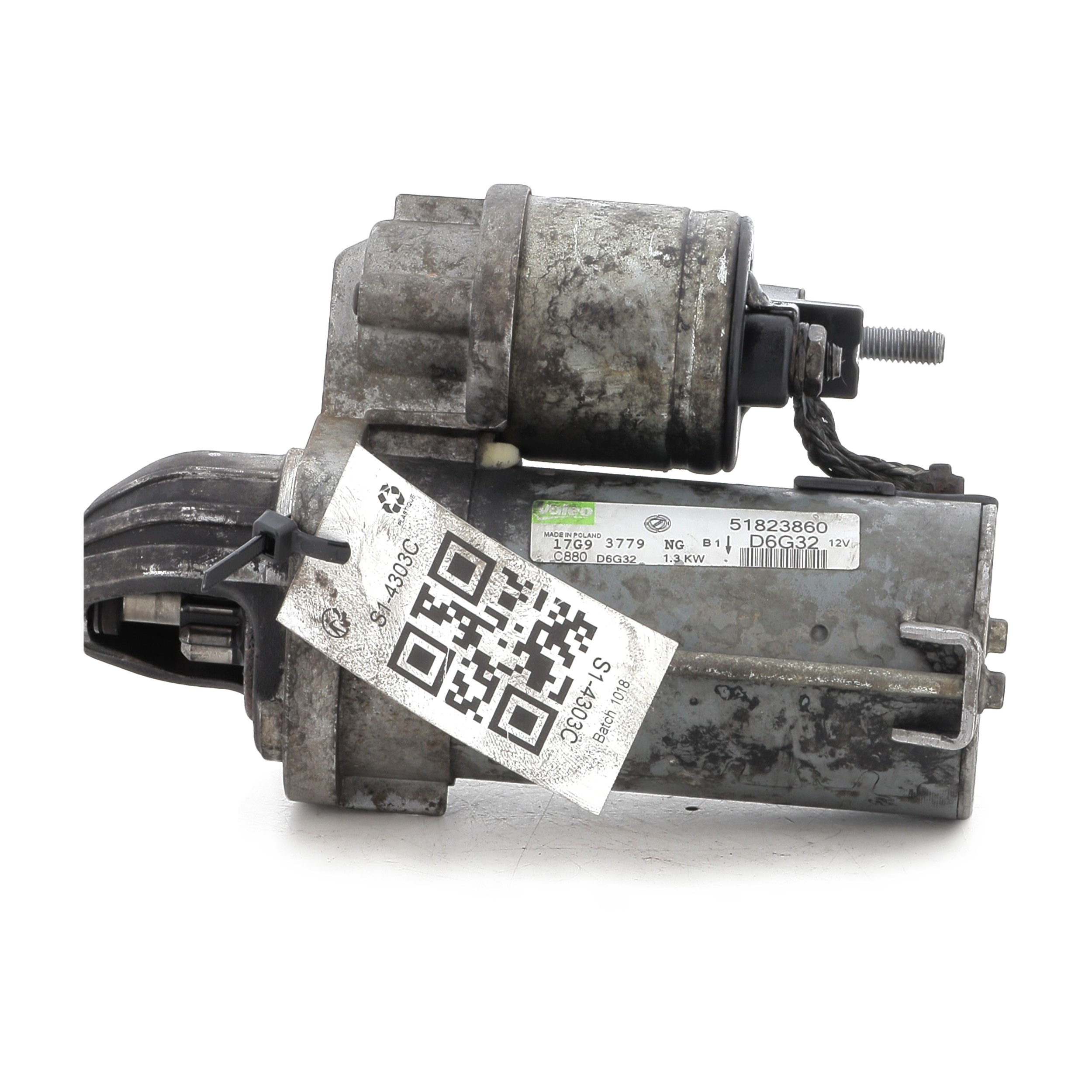 Démarreur FORD KA 2 1.3 TDCI réf. 1726349 S1-4303C S1-4303C