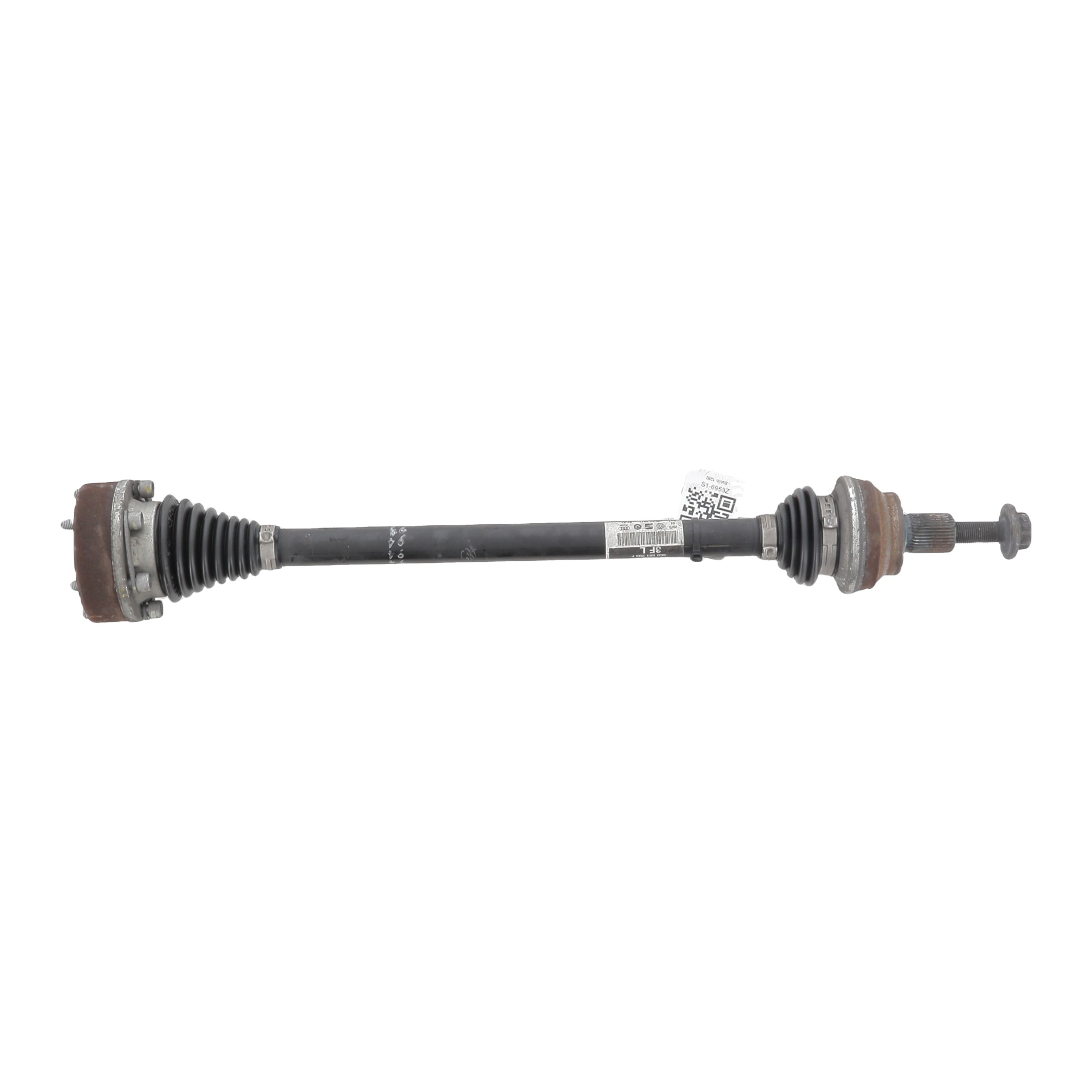 Cardan arrière gauche 1K0501203G - AUDI TT 2 PH.2 2.0TFSIQ - S1-6953Z S1-6953Z