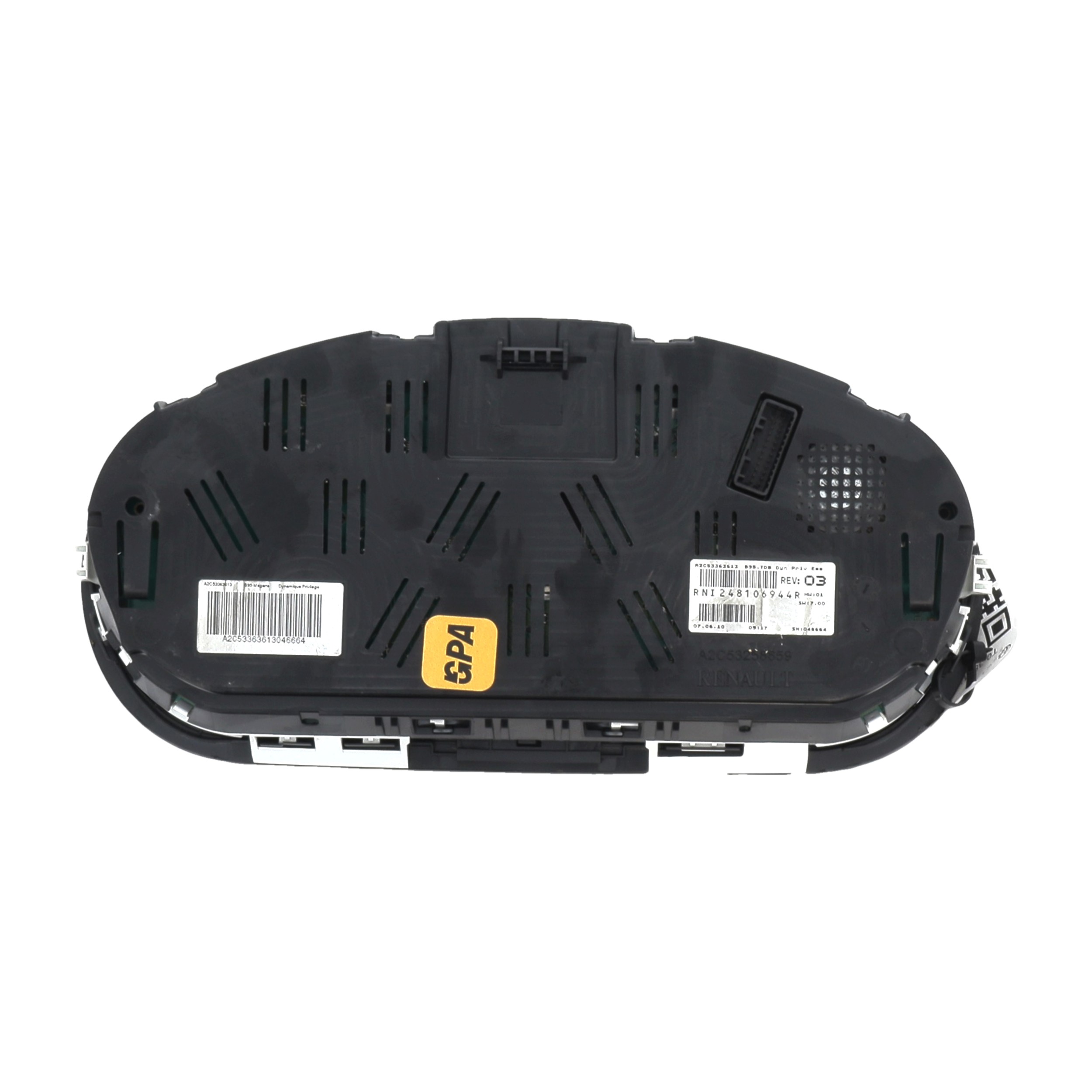 Compteur 248106944R - RENAULT MEGANE 3 PH.1 1.6 16V - T0-3891X T0-3891X [reference_155048] 2