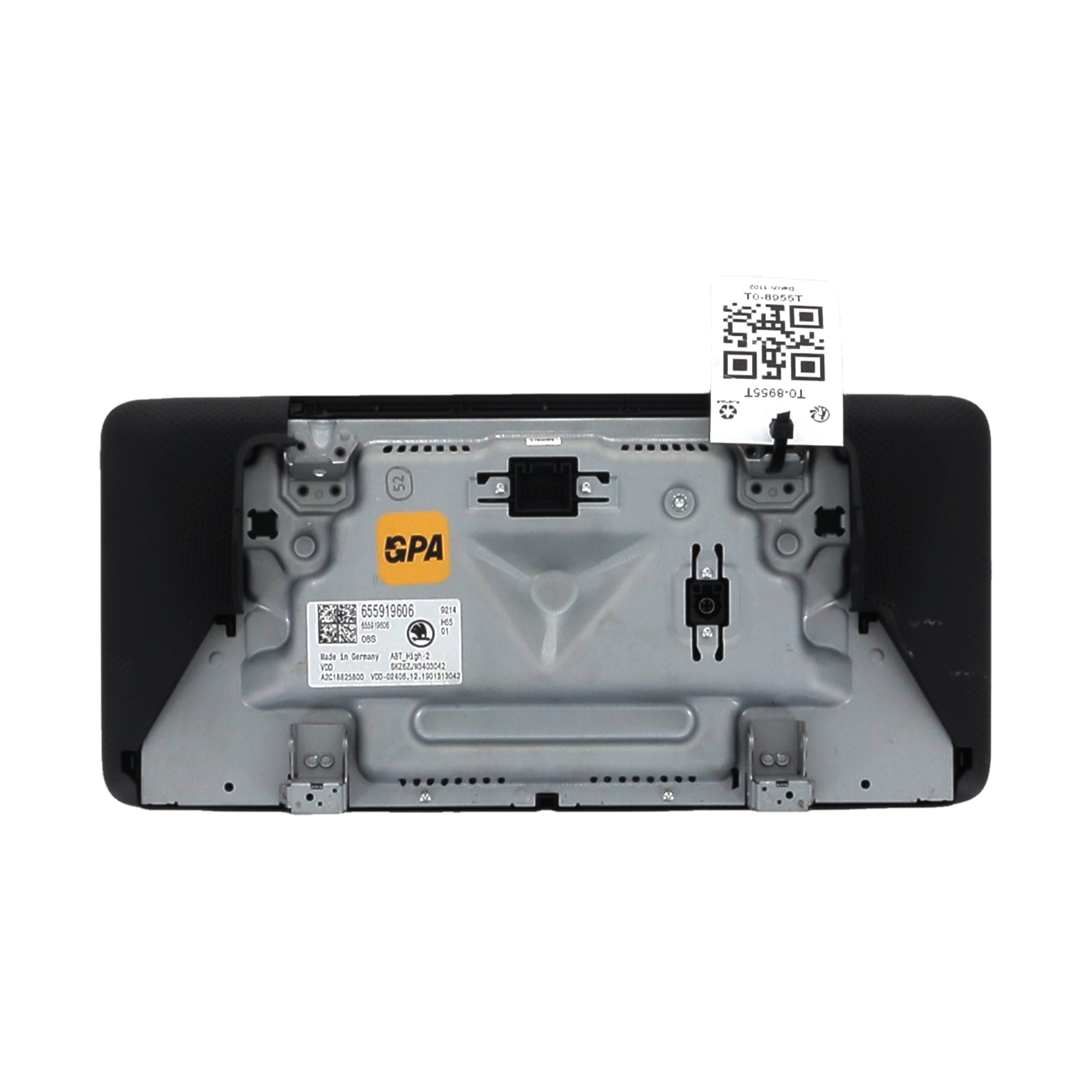 Ecran multifonction 655919606AIZY - SKODA SCALA 3 - T0-8955T T0-8955T [reference_2452284] 2