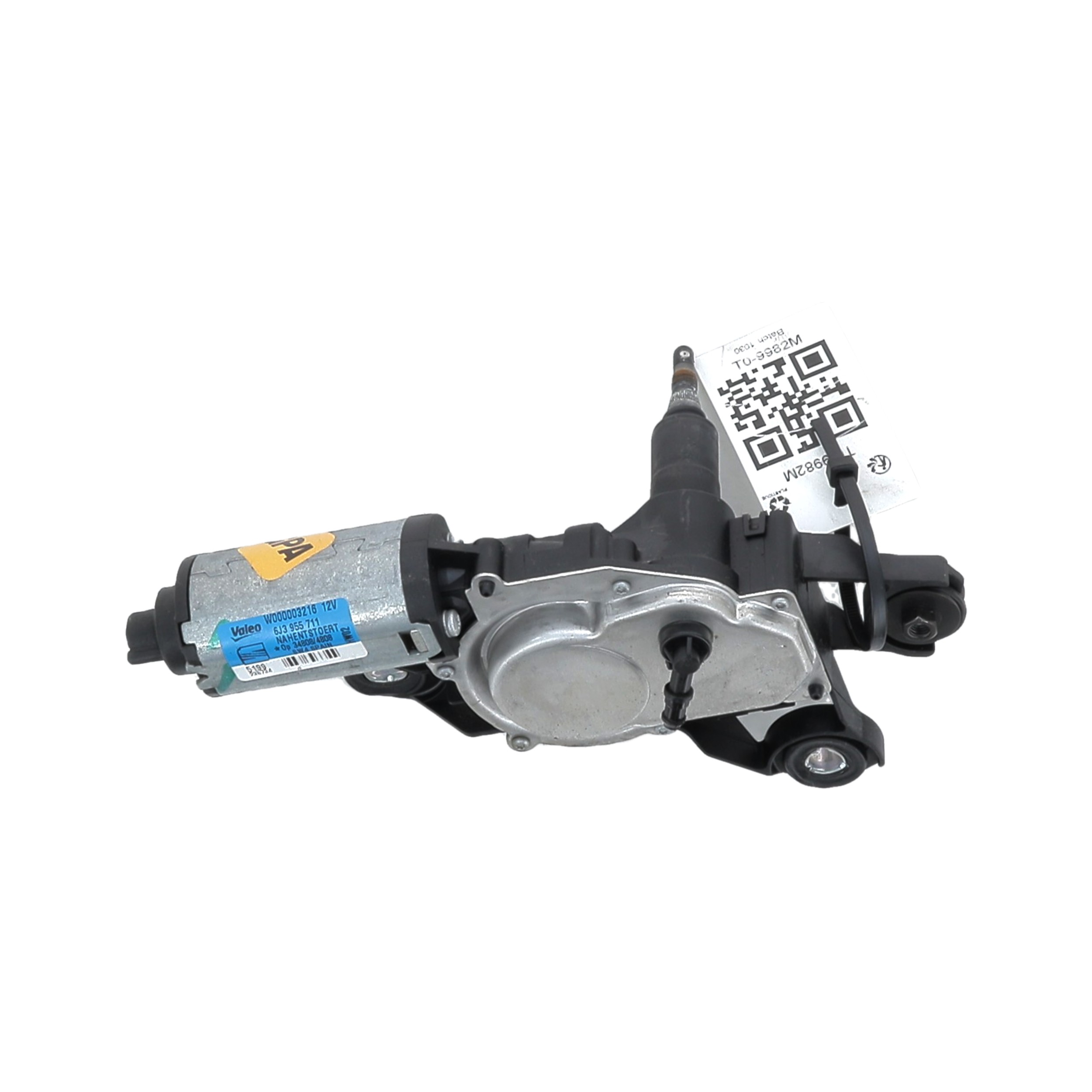 Moteur d'essuie glace arrière réf. 6J3955711 SEAT IBIZA 3 PH.2 T0-9982M T0-9982M