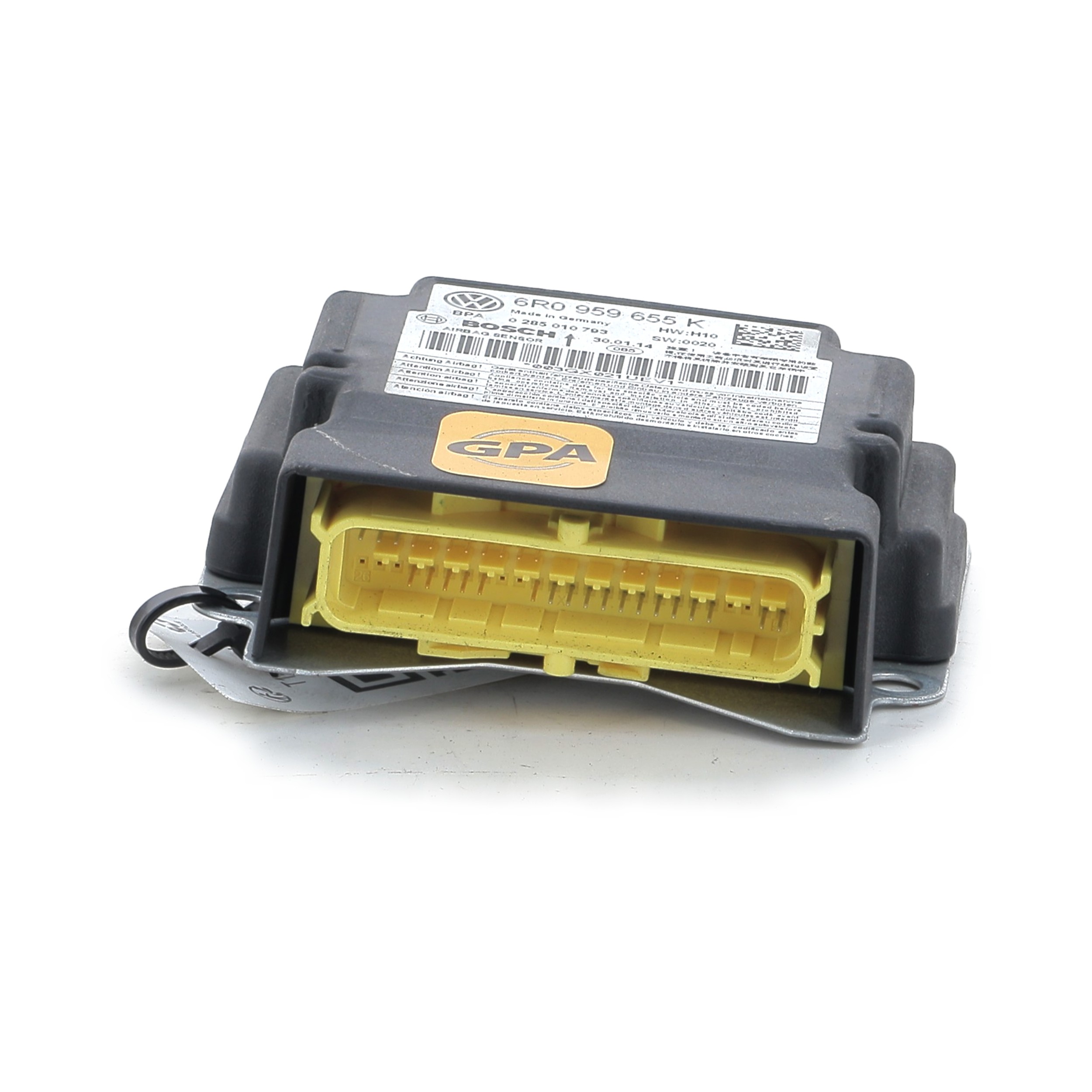 Calculateur d'airbag 6R0959655KA09 - SEAT IBIZA 4 PH.2 1.6 TDI - T1-0713W T1-0713W