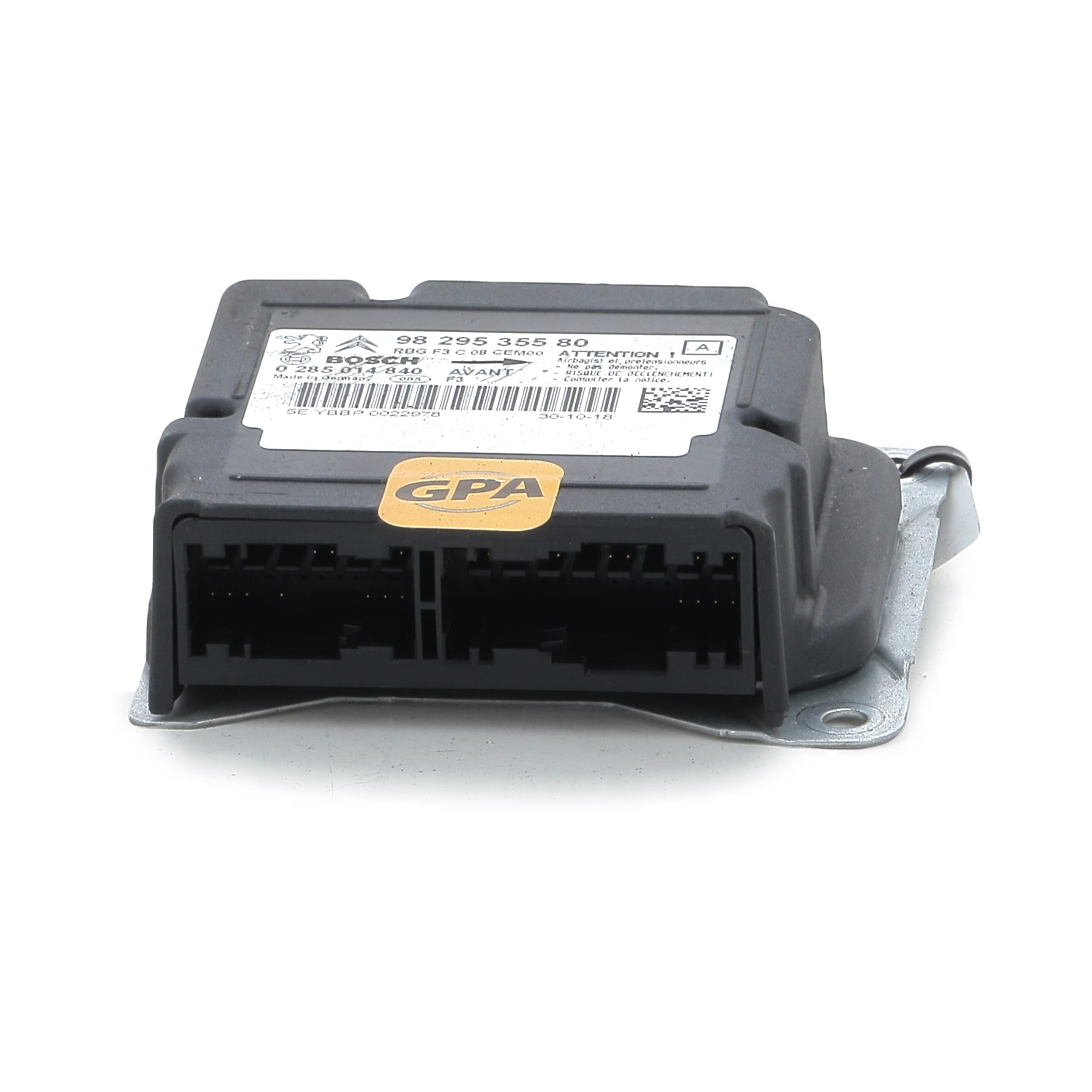 Calculateur d'airbag 9829535580 - CITROEN C4 CACTUS PH.2 1.5 BHDI - T1-1342T T1-1342T