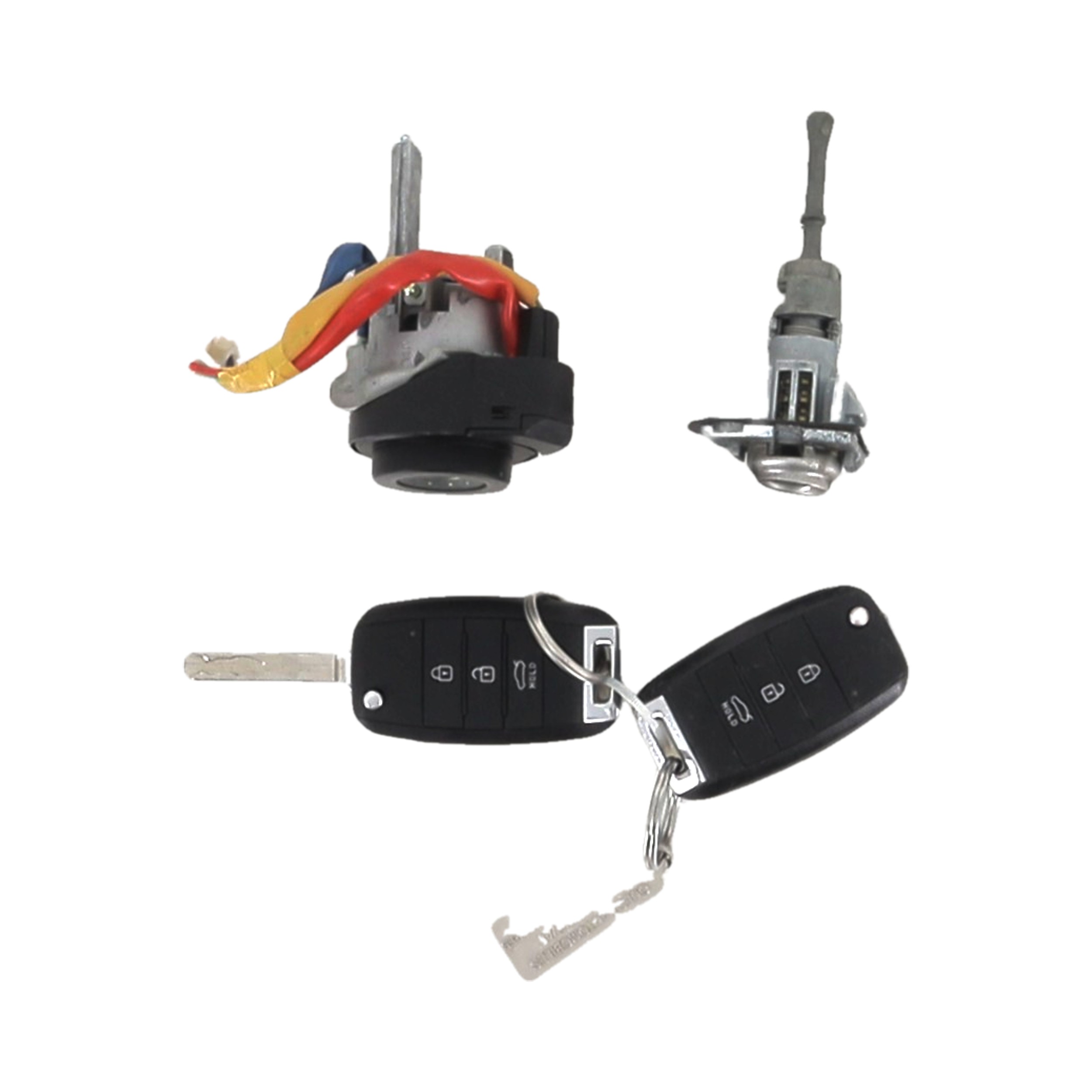 Neiman kit complet (barillet serrure clé) KIA RIO 3 PH.1 T1-1436V T1-1436V