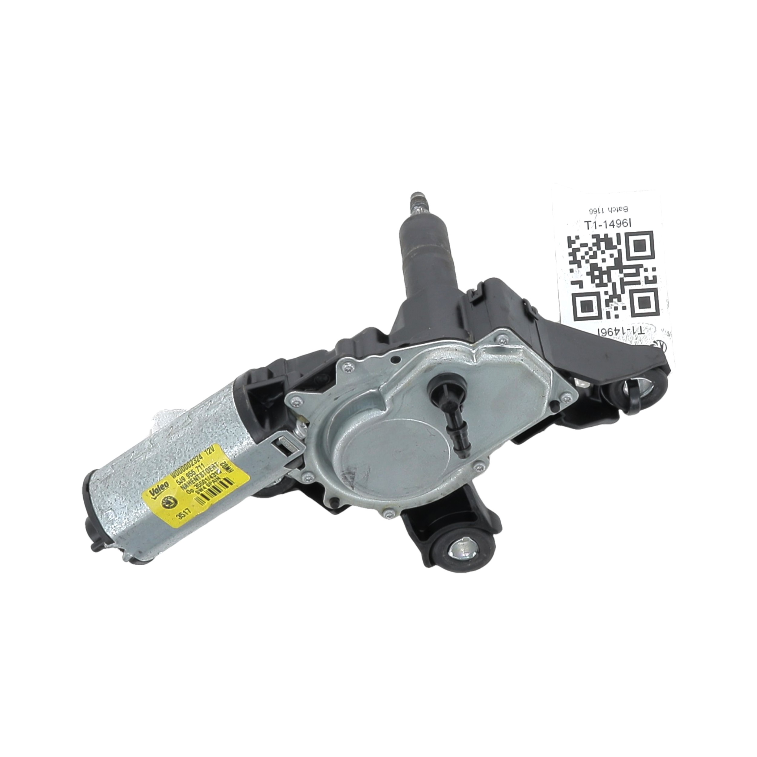 Moteur d'essuie glace arrière réf. 5J9955711B SKODA FABIA COMBI 2 PH.1 T1-1496I T1-1496I