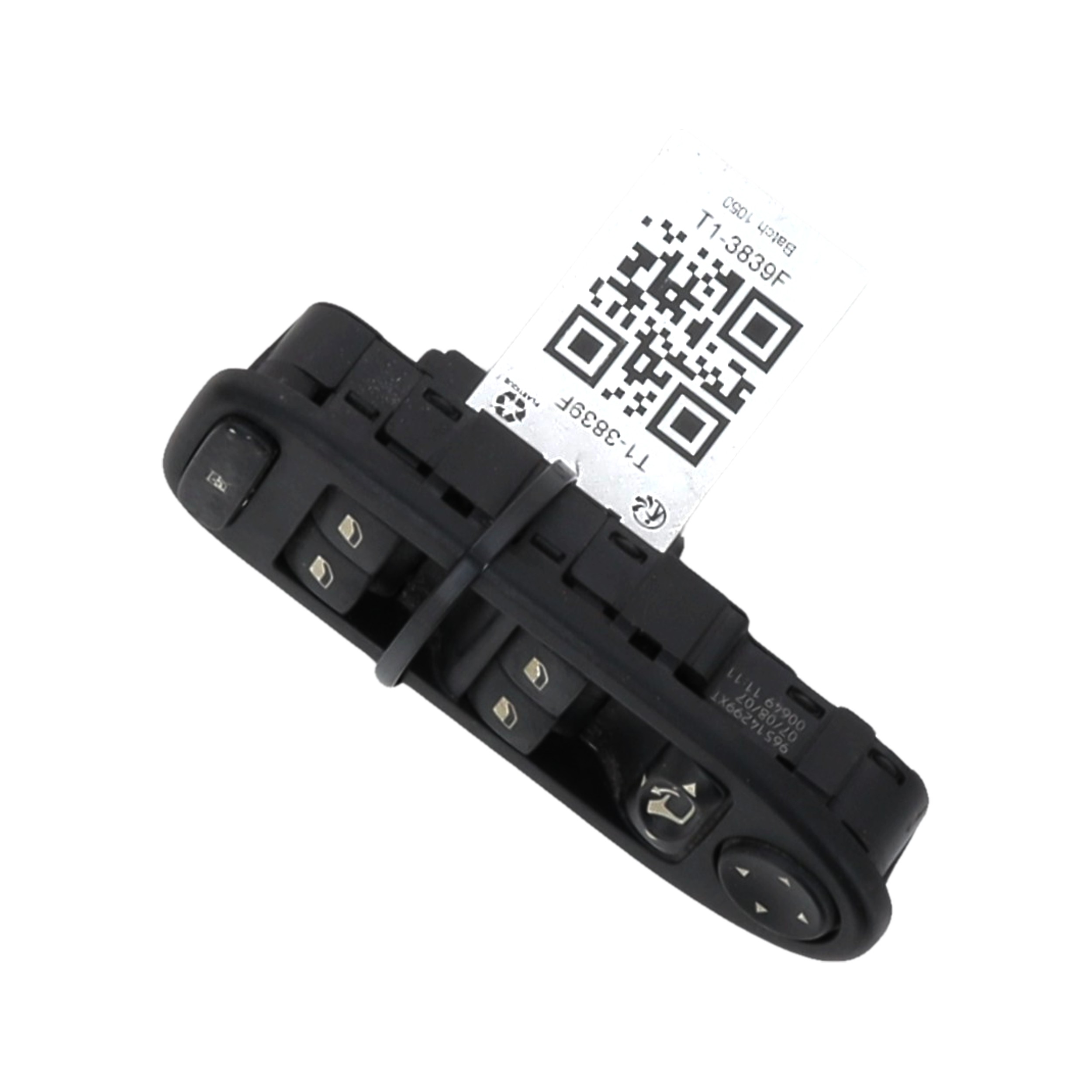 Platine de commande lève-vitre gauche 00006554HP - CITROEN C5 1 PH.2 2.0 HPI - T1-3839F T1-3839F