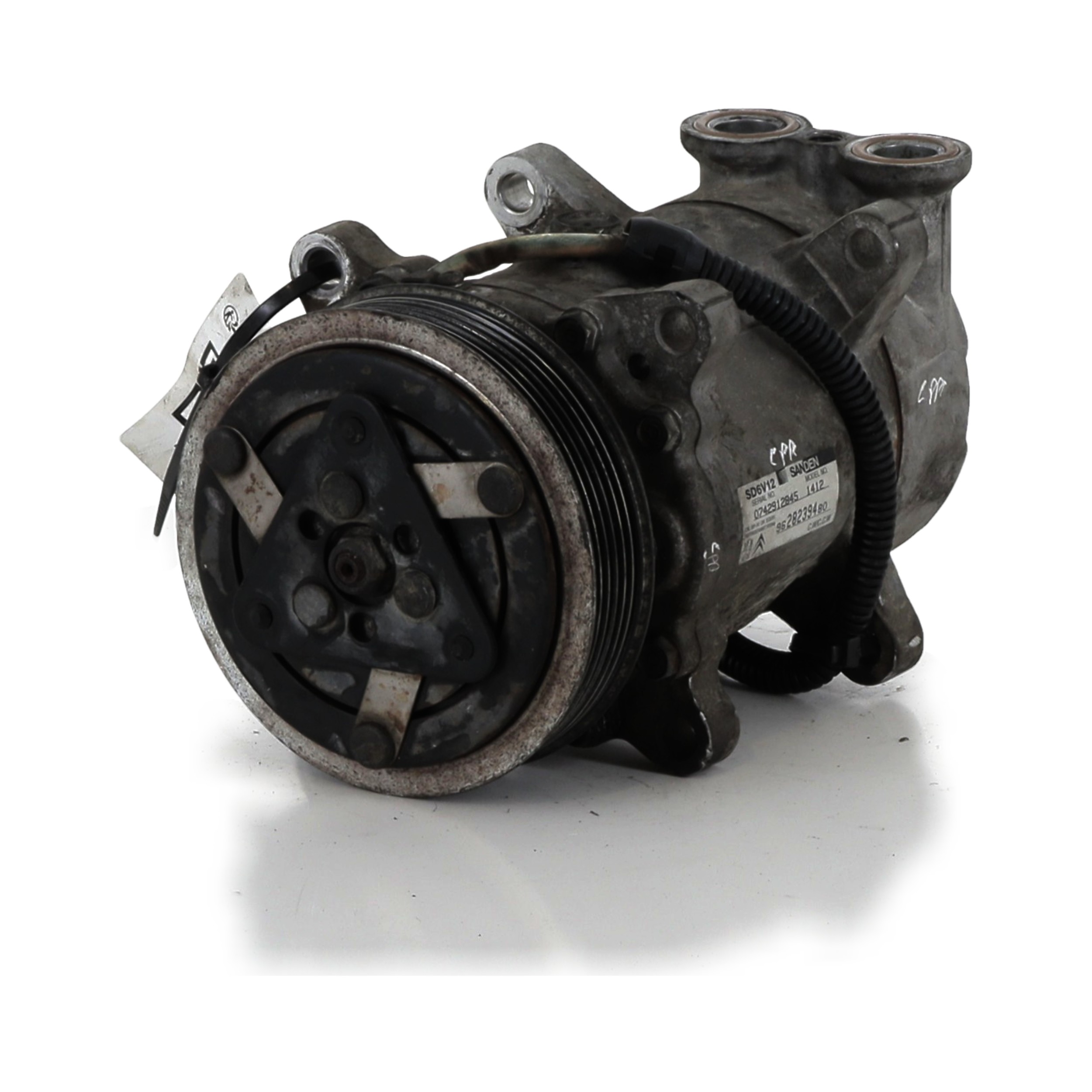 Compresseur de climatisation PEUGEOT 206 1.6I réf. 6453CN T1-3990V T1-3990V