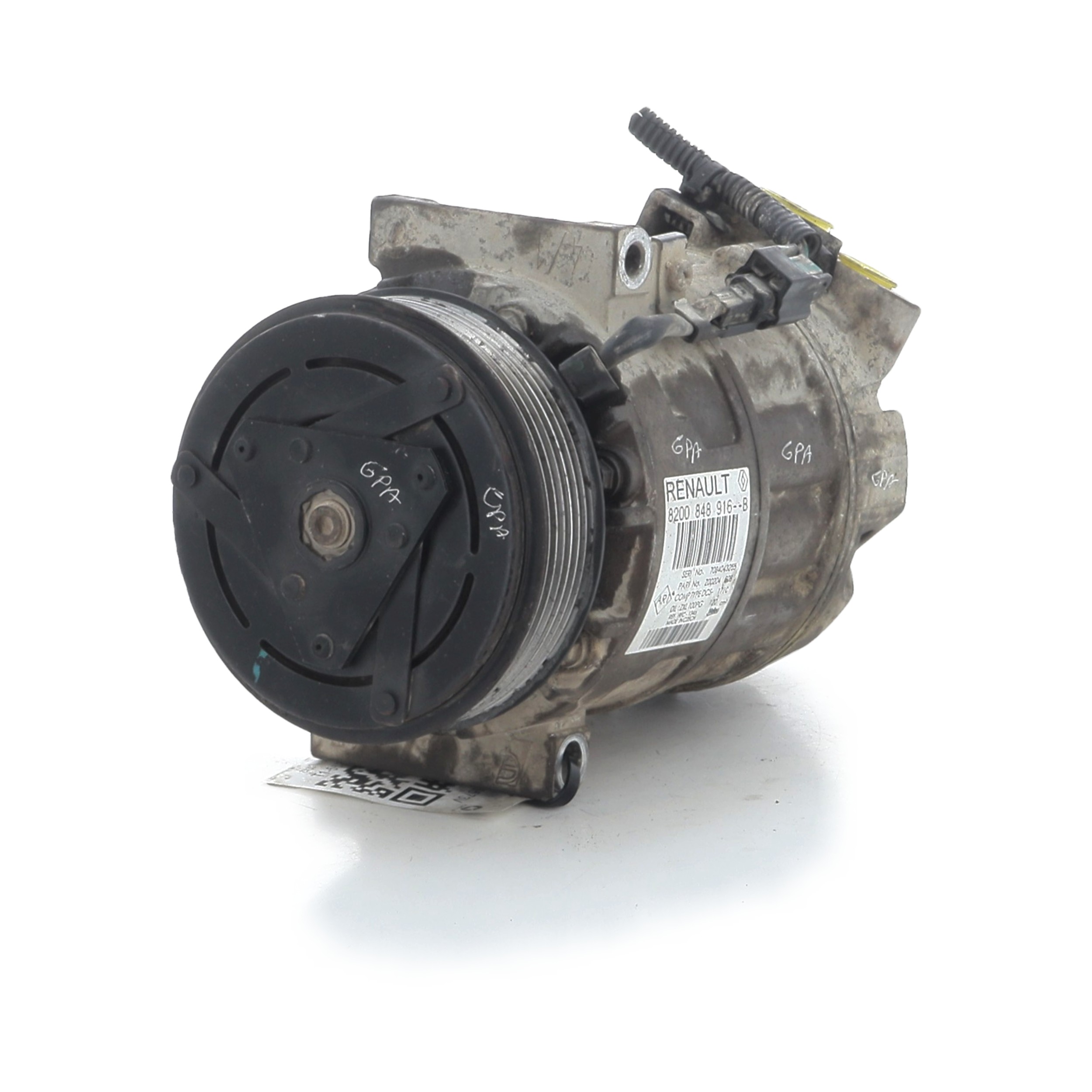 Compresseur de climatisation RENAULT TRAFIC 3 PH.1 -NS1K_TYPE réf. 926000373R T1-5573V T1-5573V