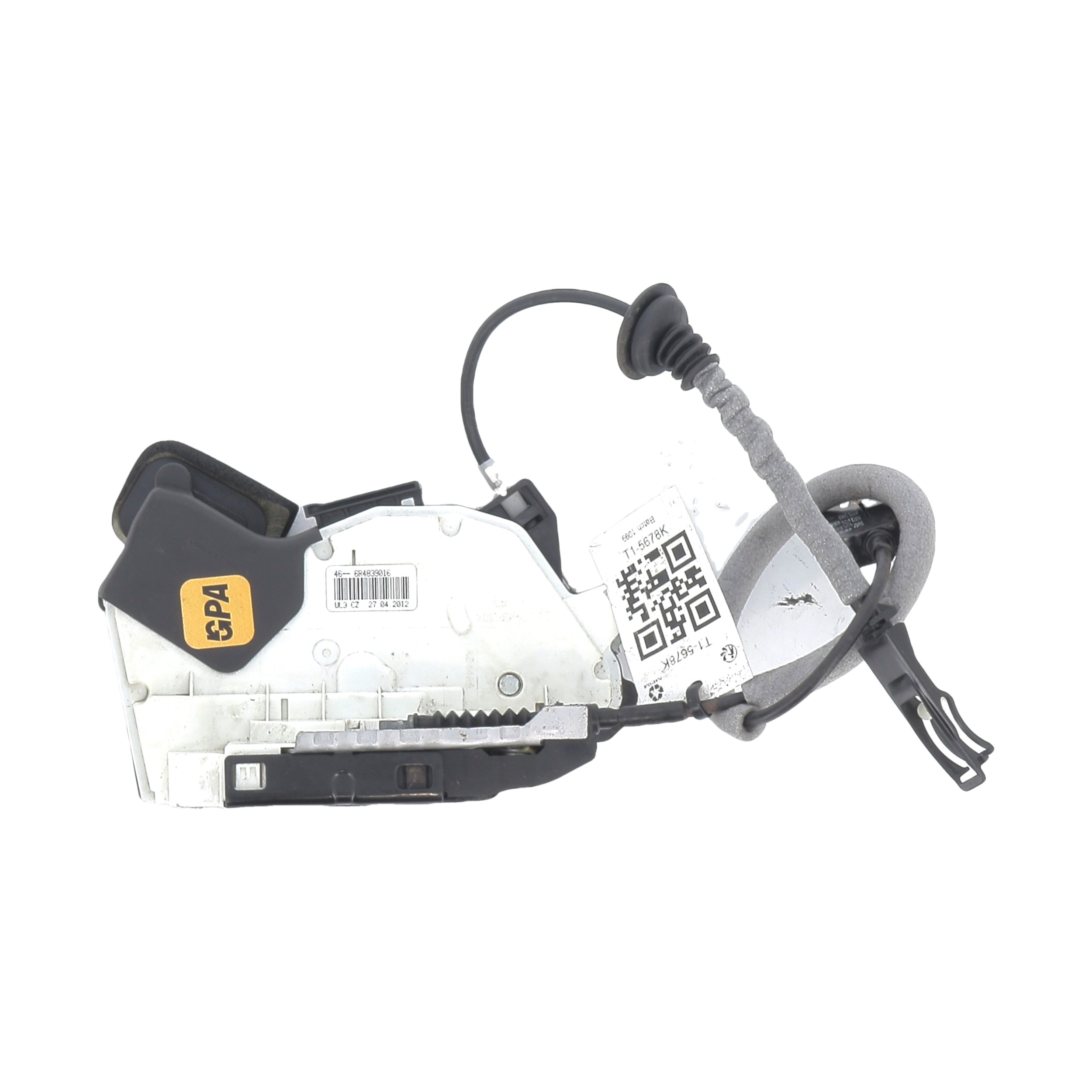 Serrure de porte arriere droite 6C0839014 - VOLKSWAGEN POLO 5 PH.1 1.6 TDI - T1-5678K T1-5678K