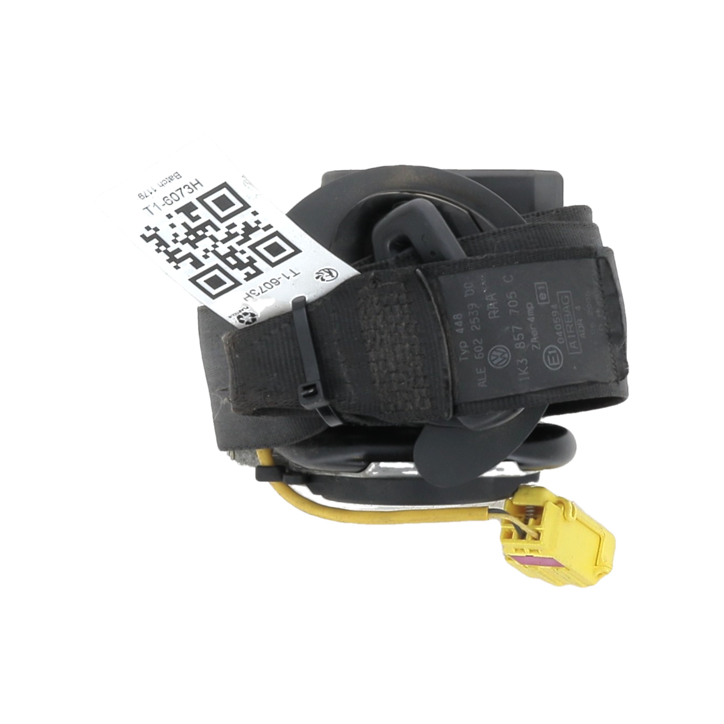 Ceinture avant gauche VOLKSWAGEN GOLF 5 réf. 1K3857705SRAA T1-6073H T1-6073H