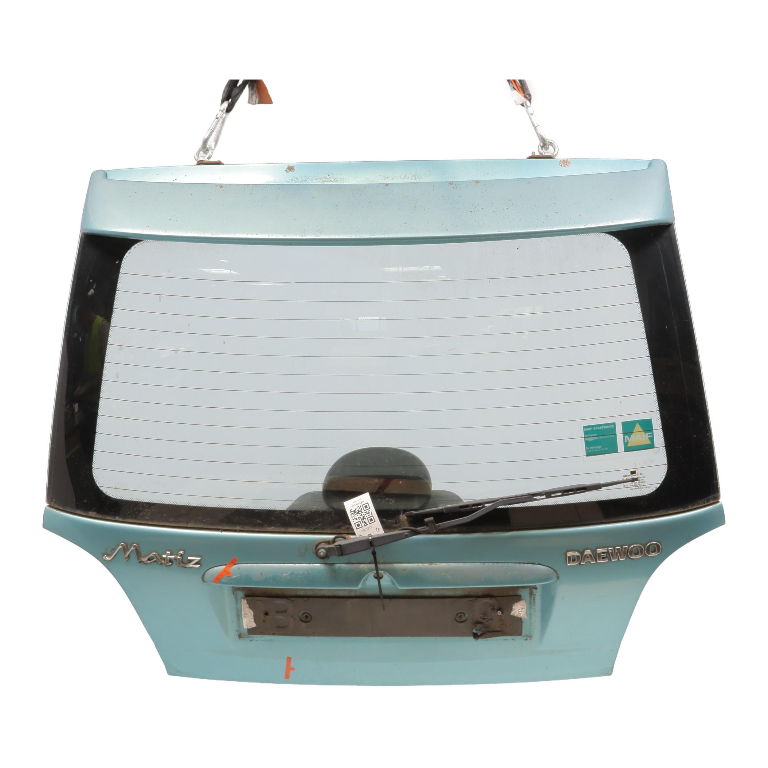 Hayon DAEWOO MATIZ 1 PH.2 BLEU CLAIR réf. 96562465 U0-6158R U0-6158R