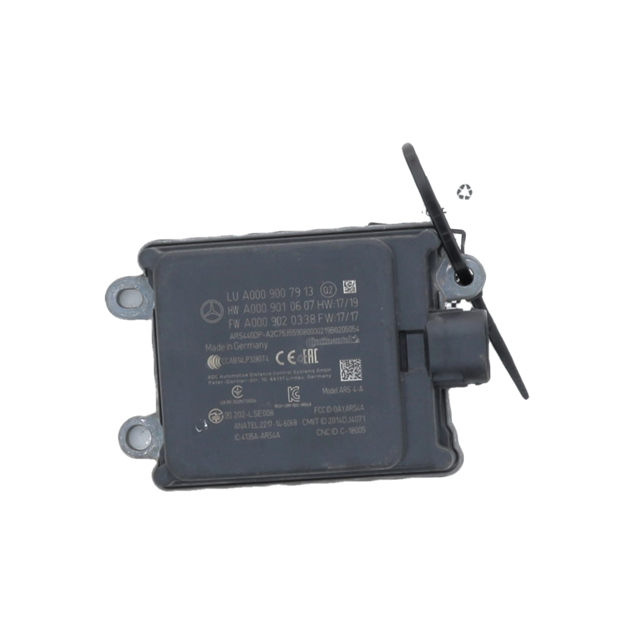 Radar anti-collision 0009002839 - MERCEDES CLASSE A 4 180 - U0-6462F U0-6462F