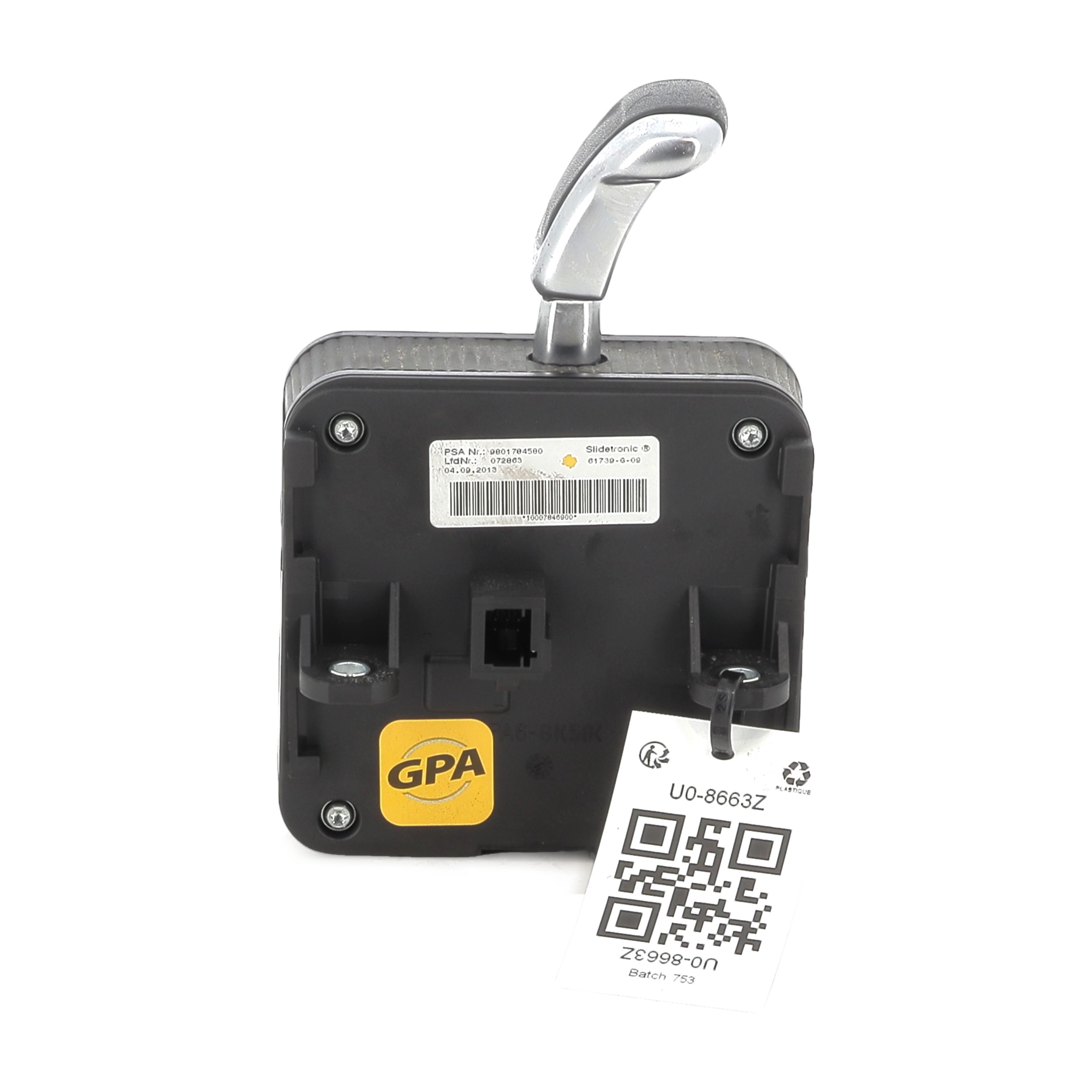 Sélecteur de vitesses 9677813280 - CITROEN C4 2 PH.1 1.6 EHDI - U0-8663Z U0-8663Z