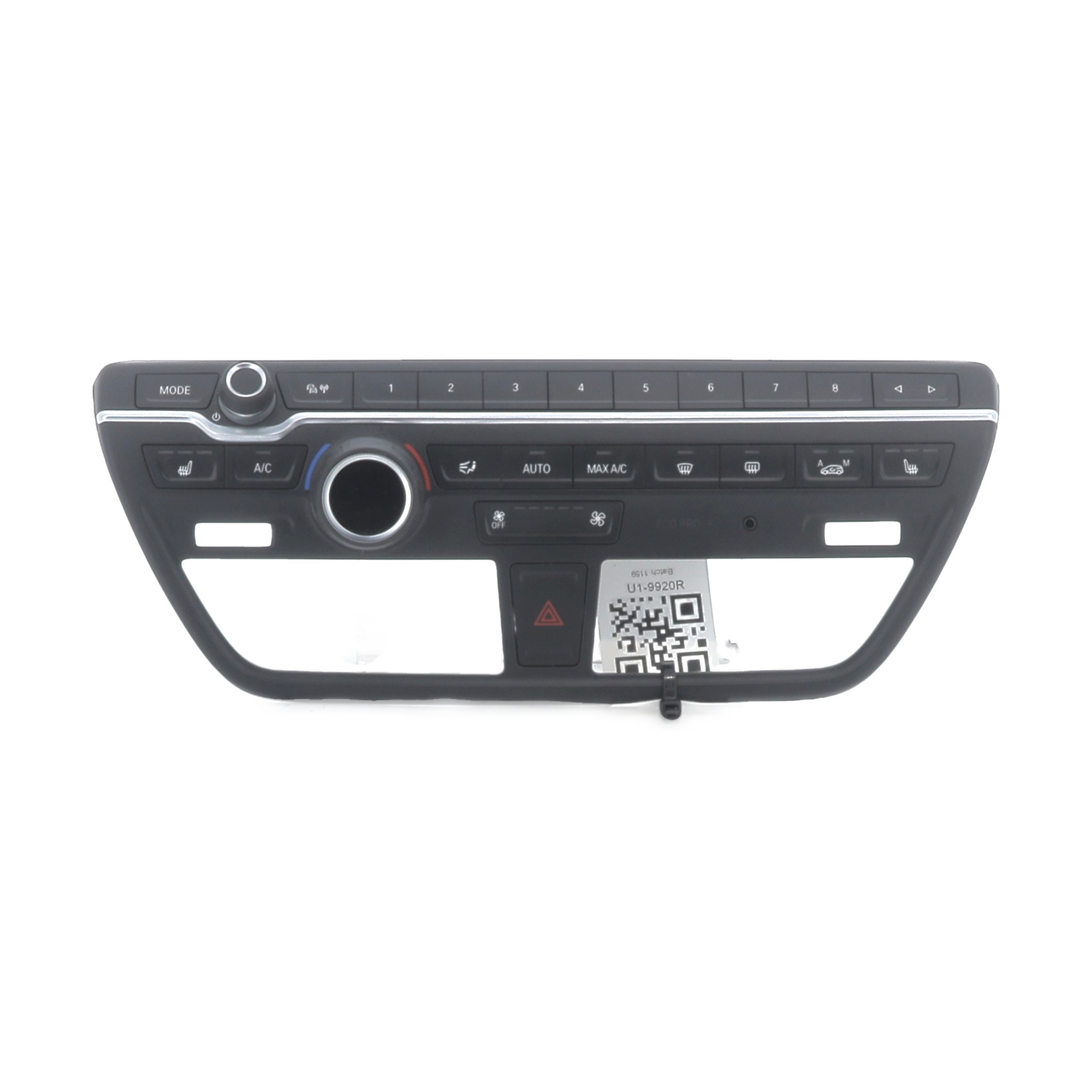 Commande de chauffage 61315A0A401 - BMW I3 PHASE 2 I3 - U1-9920R U1-9920R