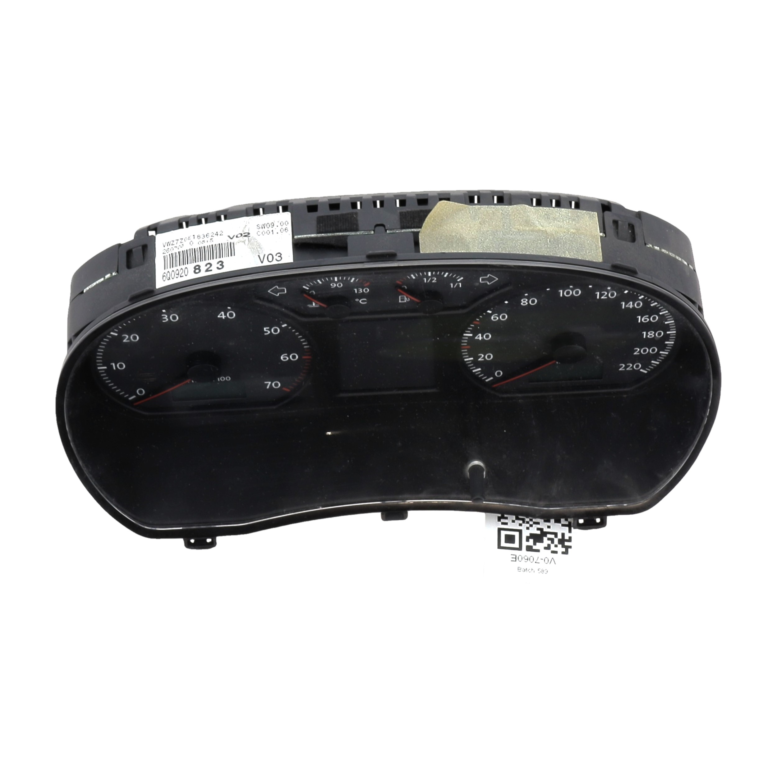 Compteur 6Q0920823X003 - VOLKSWAGEN POLO 4 PH.2 - V0-7060E V0-7060E