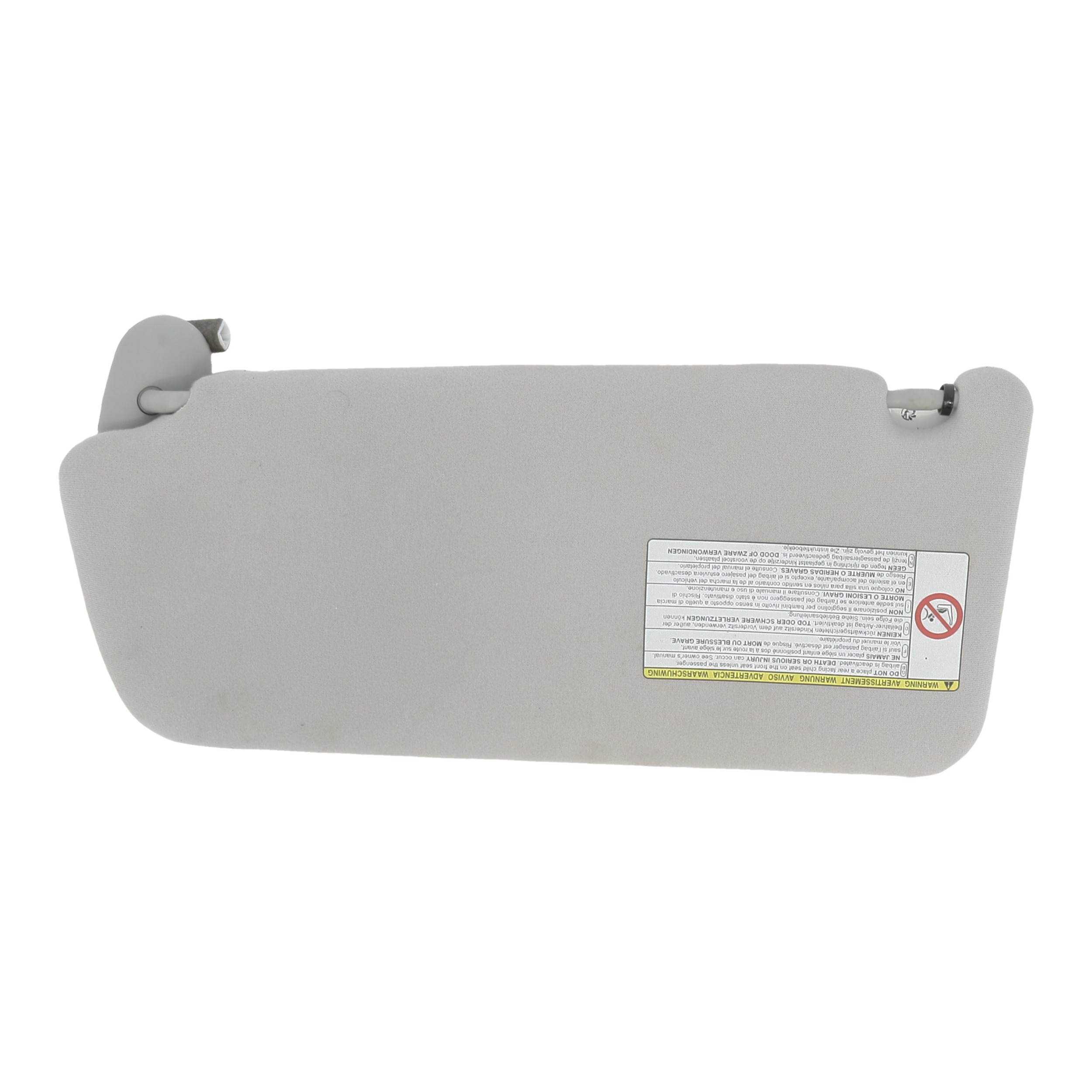 Pare-soleil droit 743100F011B0 - TOYOTA COROLLA VERSO 2 PH.1 2.2 DCAT - V1-3038X V1-3038X