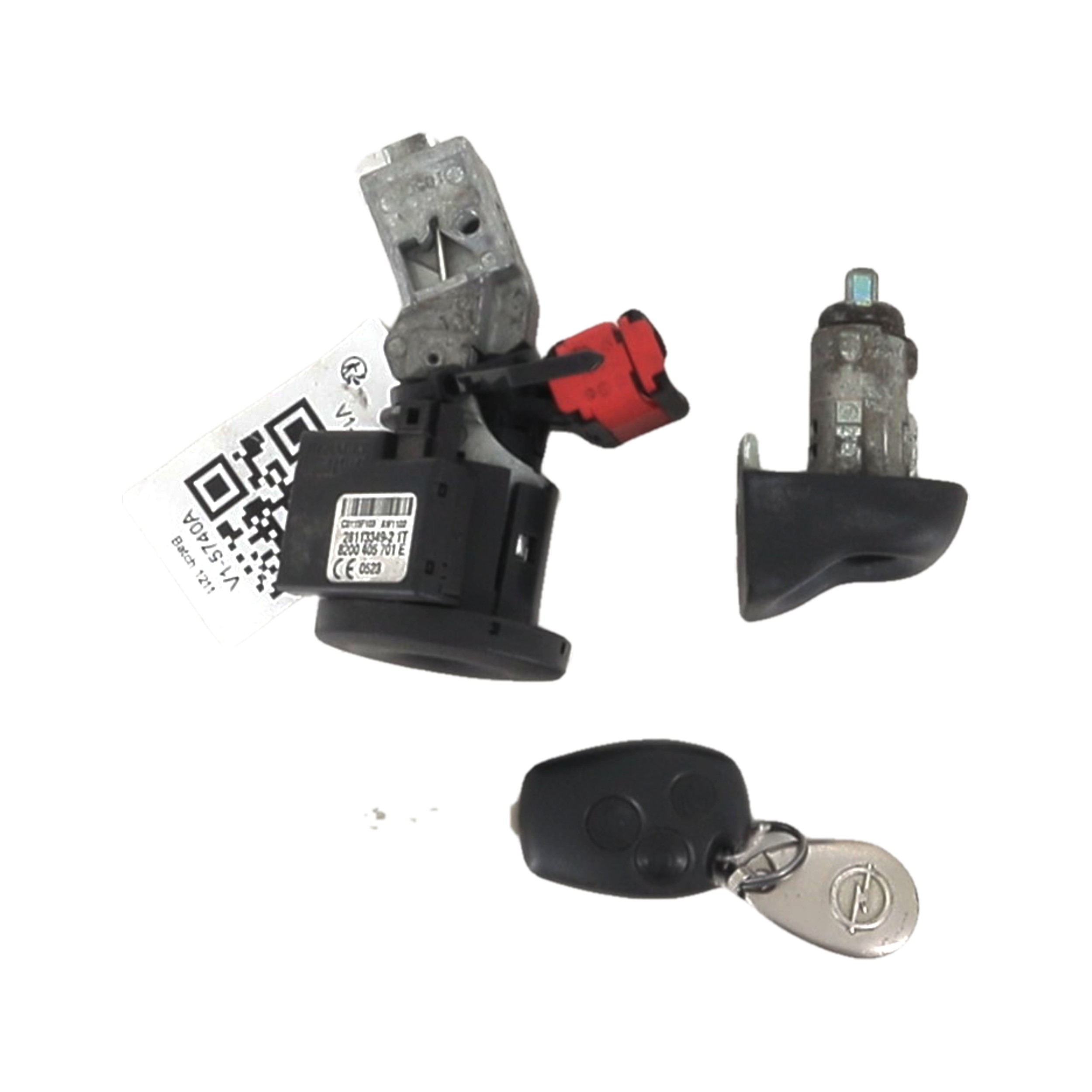 Neiman kit complet (barillet serrure clé) OPEL MOVANO B PH.1 V1-5740A V1-5740A