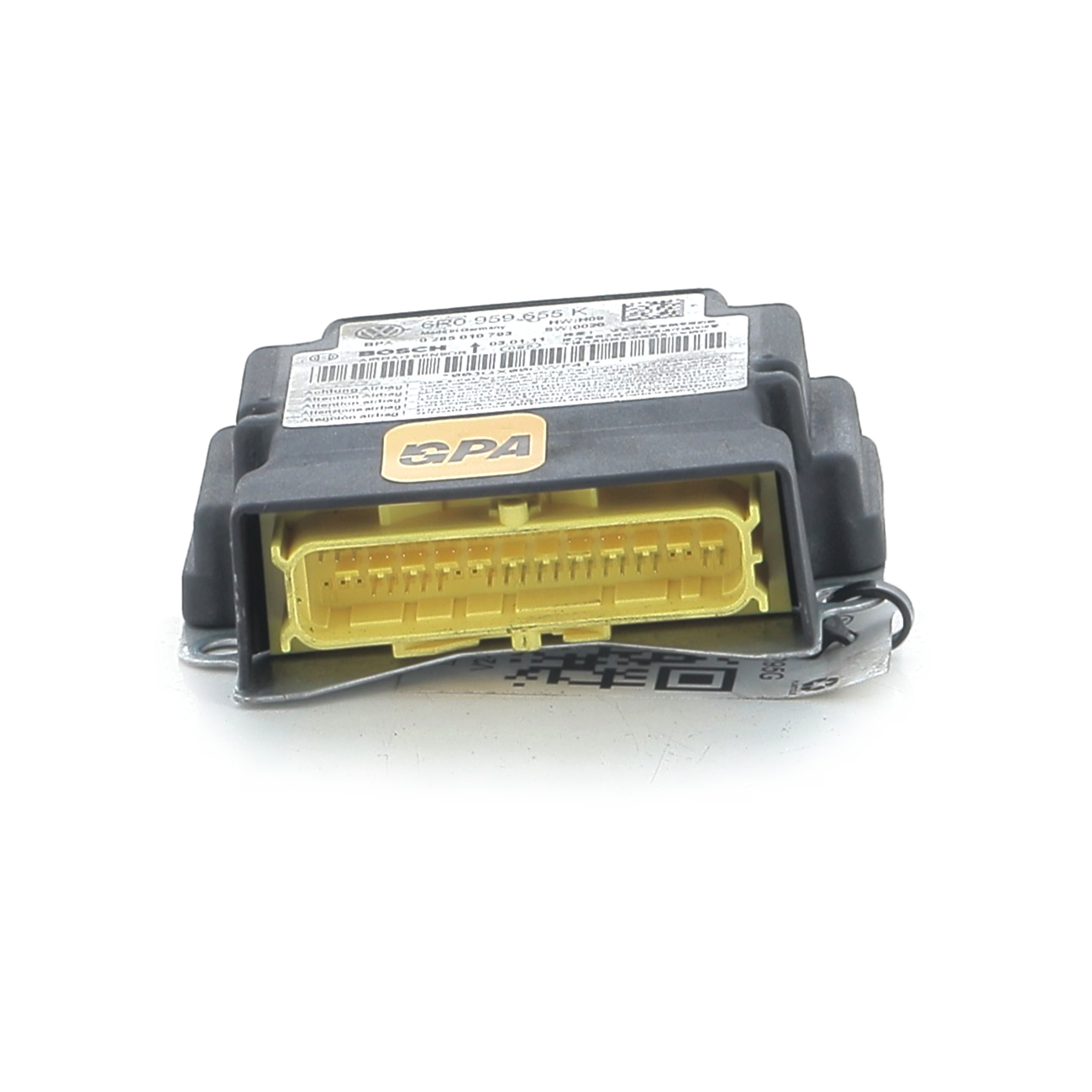 Calculateur d'airbag 6R0959655K01M - VOLKSWAGEN POLO 5 PH.1 1.6 TDI - V2-0295G V2-0295G