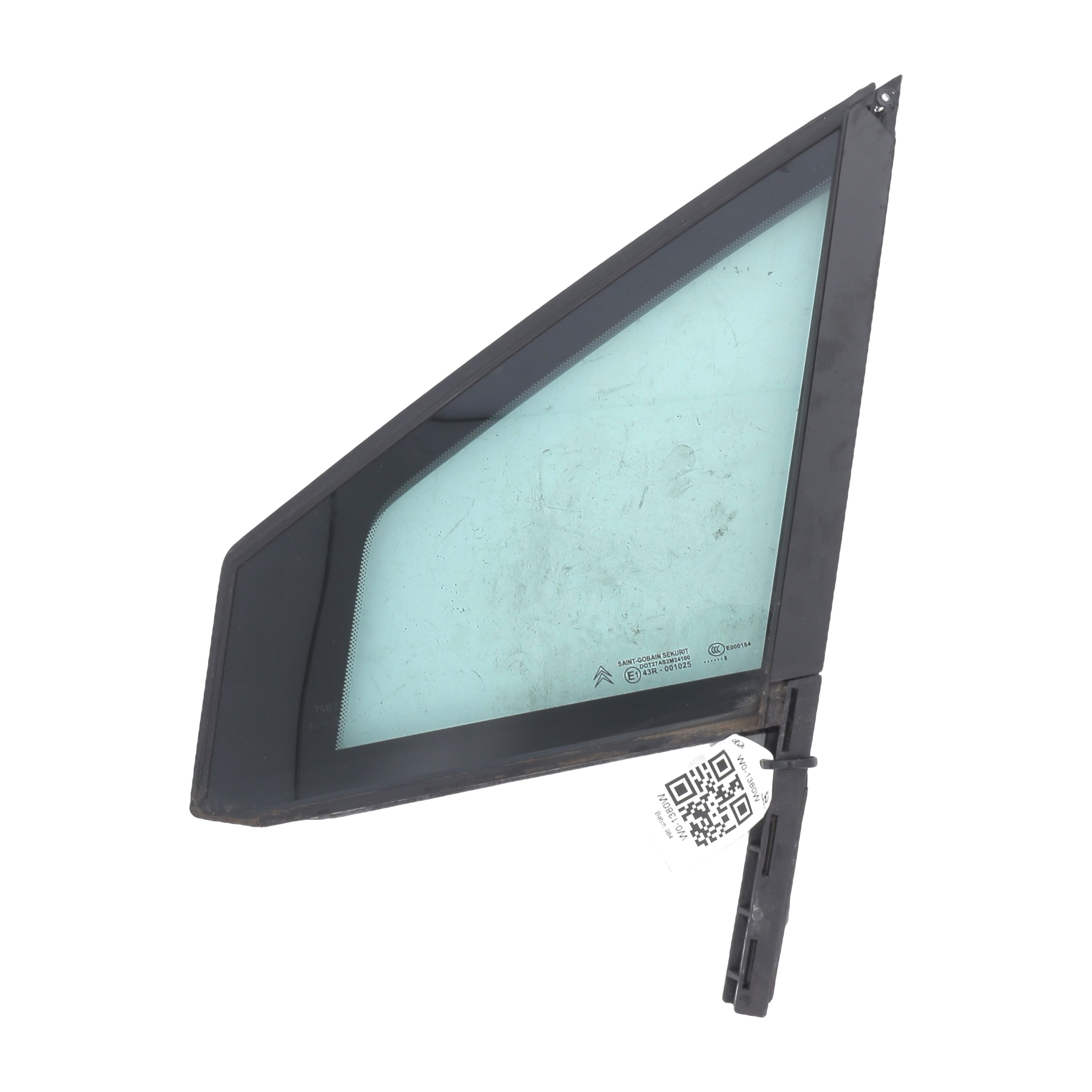 Vitre de custode avant gauche 1609771880 - CITROEN C4 1 PH.1 1.6 HDI - W0-1380W W0-1380W