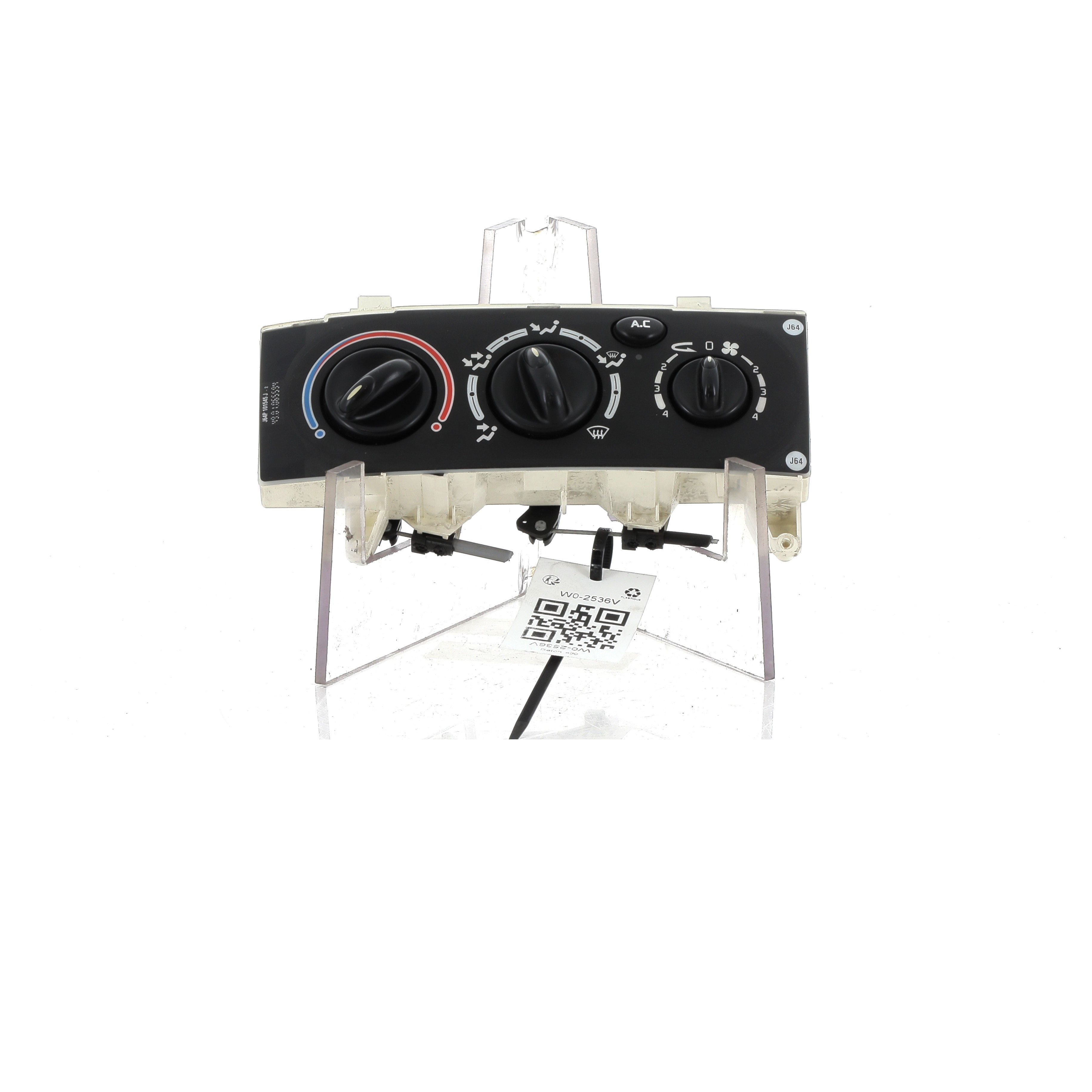 Commande de chauffage 7701048378 - RENAULT MEGANE SCENIC 1 PH.2 SCEN DCI - W0-2536V W0-2536V