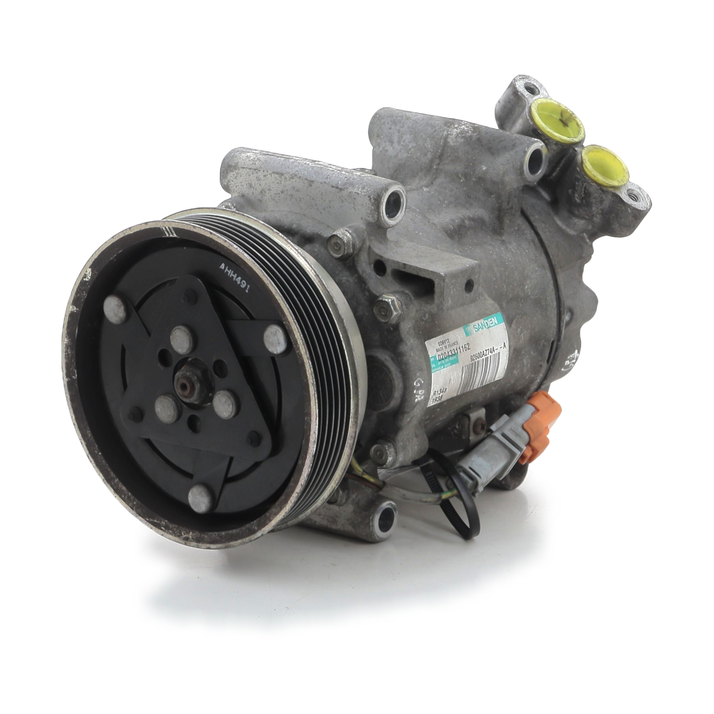 Compresseur de climatisation NISSAN JUKE 1 PH.1 1.5 DCI réf. 92600AZ74A W0-6498S W0-6498S