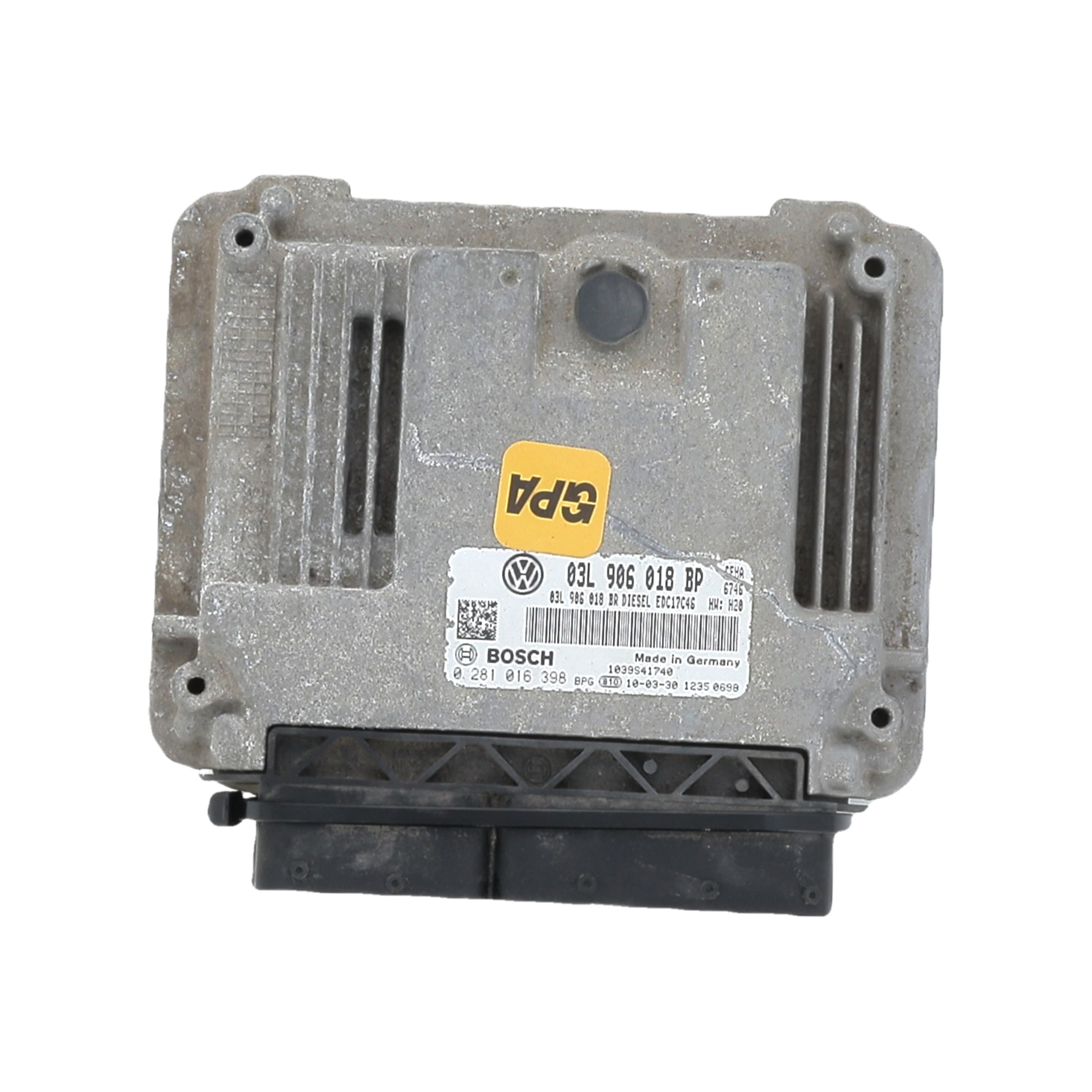 Calculateur moteur 03L906018BP - SKODA YETI PH.1 2.0 TDI - W0-6693J W0-6693J [reference_1741064] 2