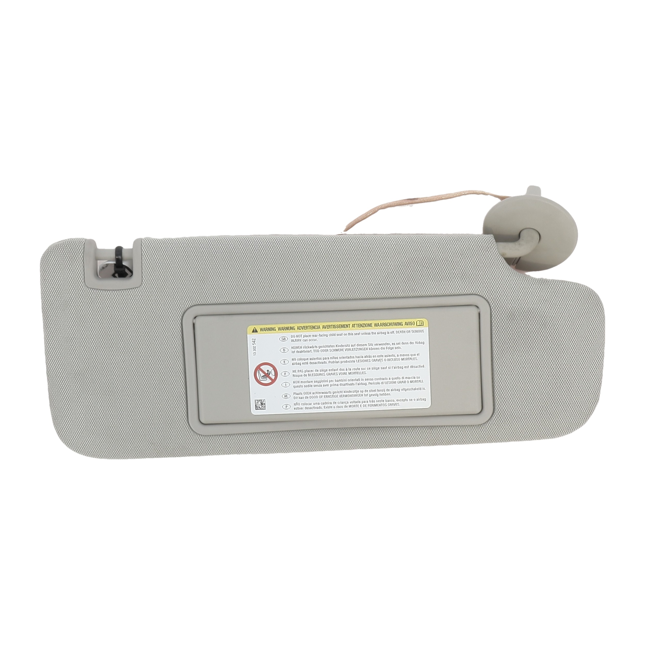 Pare-soleil droit 22799882 - CHEVROLET VOLT 1.4 HYBRID - W0-7132C W0-7132C [reference_2429432] 2