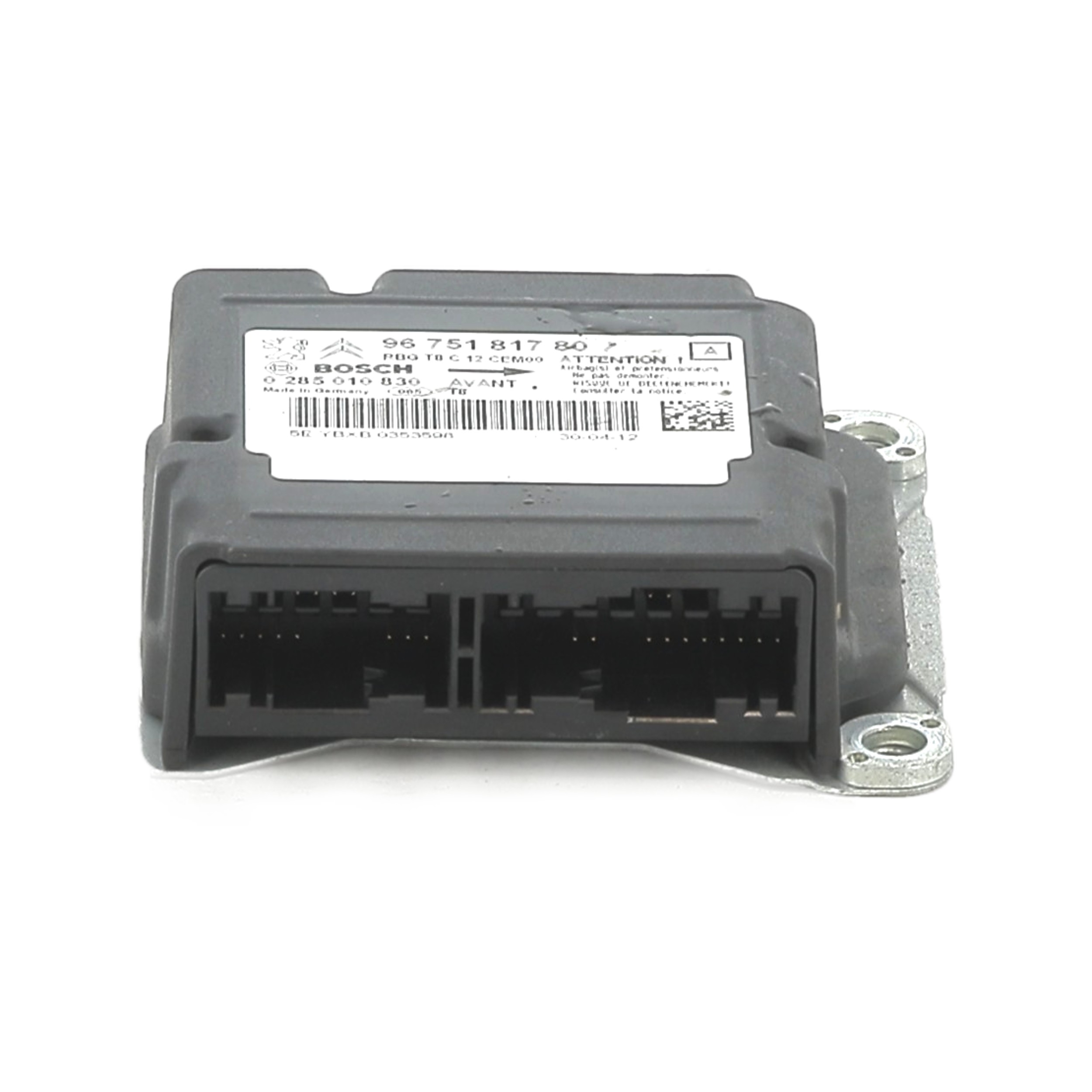 Calculateur d'airbag 6546CG - PEUGEOT 3008 1 PH.1 - W0-9972Q W0-9972Q