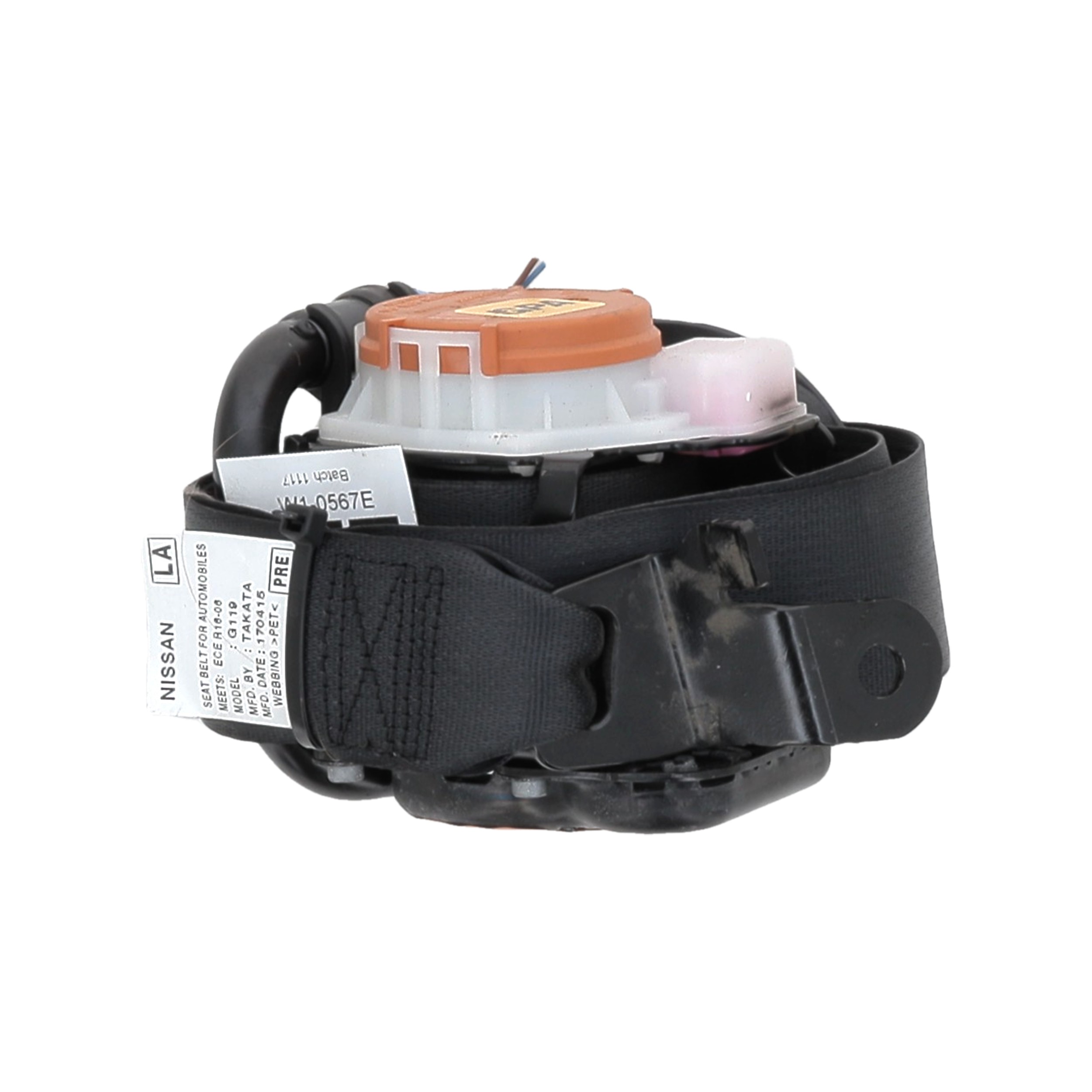 Ceinture avant droit NISSAN QASHQAI 2 PH.1 réf. 86884-4EL2A- W1-0567E W1-0567E