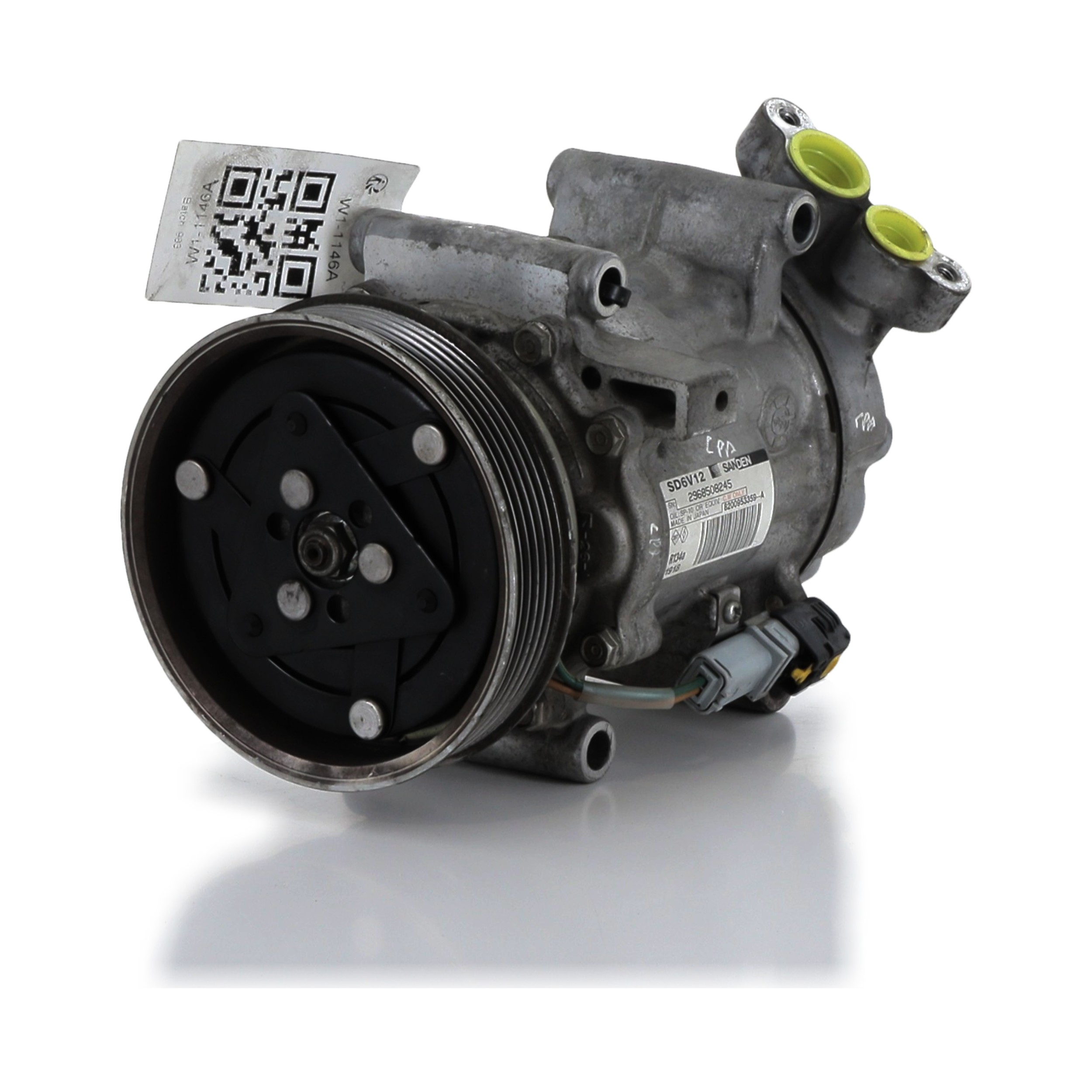 Compresseur de climatisation MERCEDES CITAN 1 109 CDI réf. 4158304400 W1-1146A W1-1146A