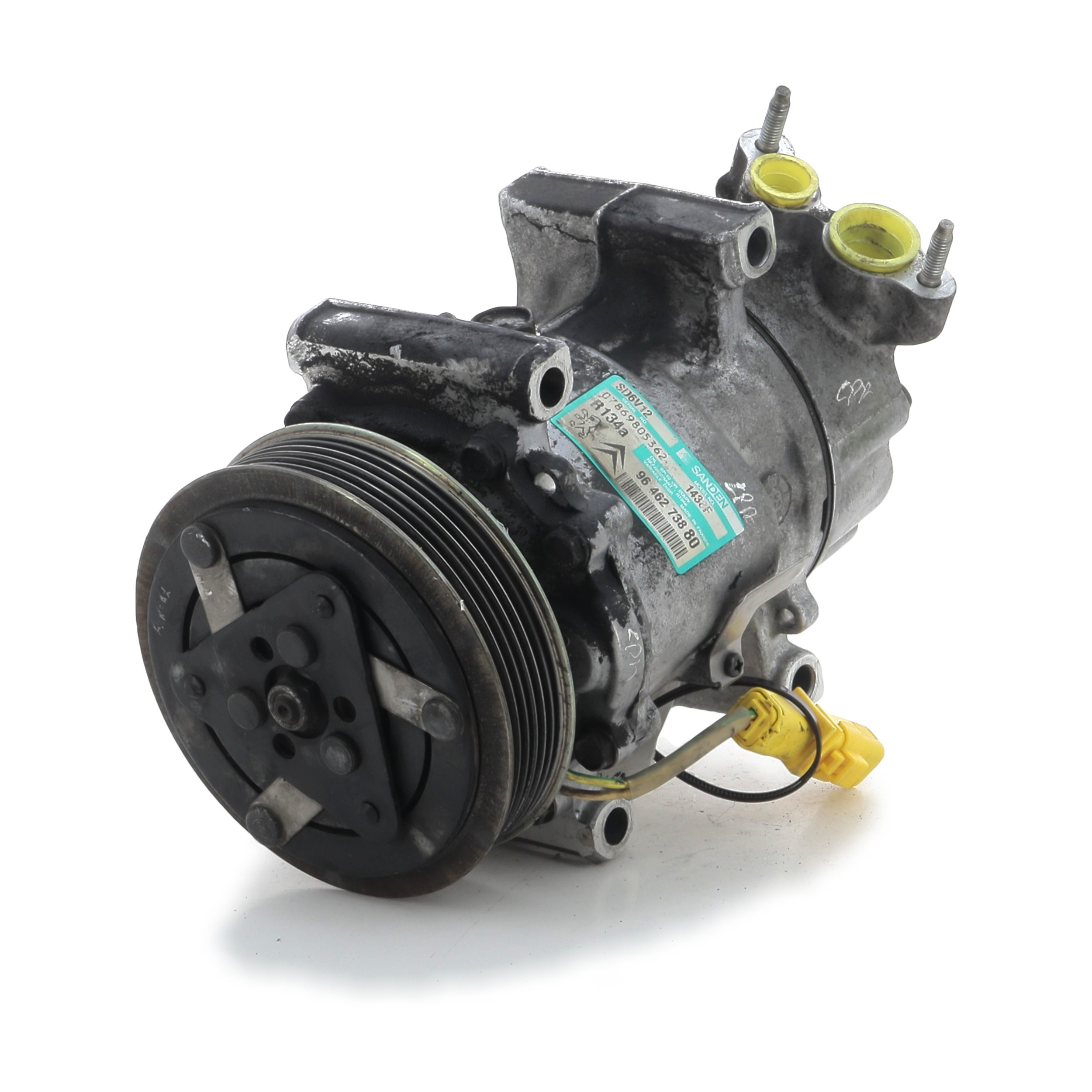 Compresseur de climatisation PEUGEOT 206 1.5 DCI réf. 6453LH W1-1264S W1-1264S