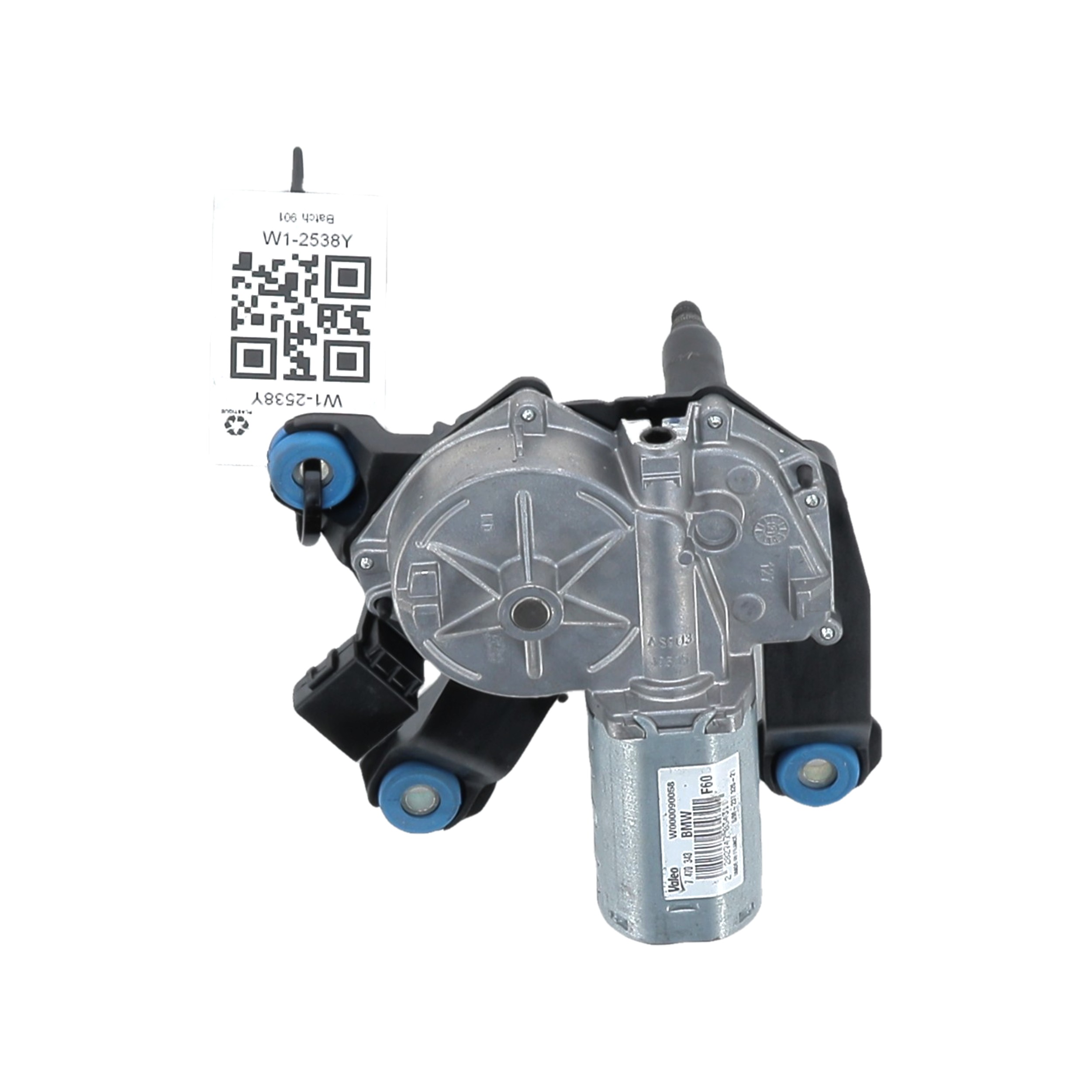 Moteur d'essuie glace arrière réf. 67637470343 MINI MINI 3 PH 2 W1-2538Y W1-2538Y