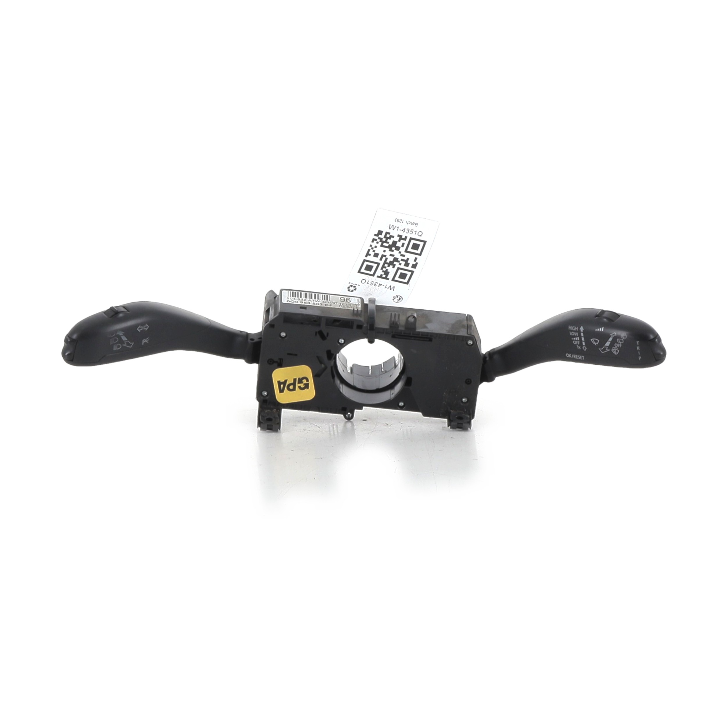 Commodo monobloc 6Q0953513AN9B9 - VOLKSWAGEN POLO 5 PH.1 1.6 TDI - W1-4351Q W1-4351Q