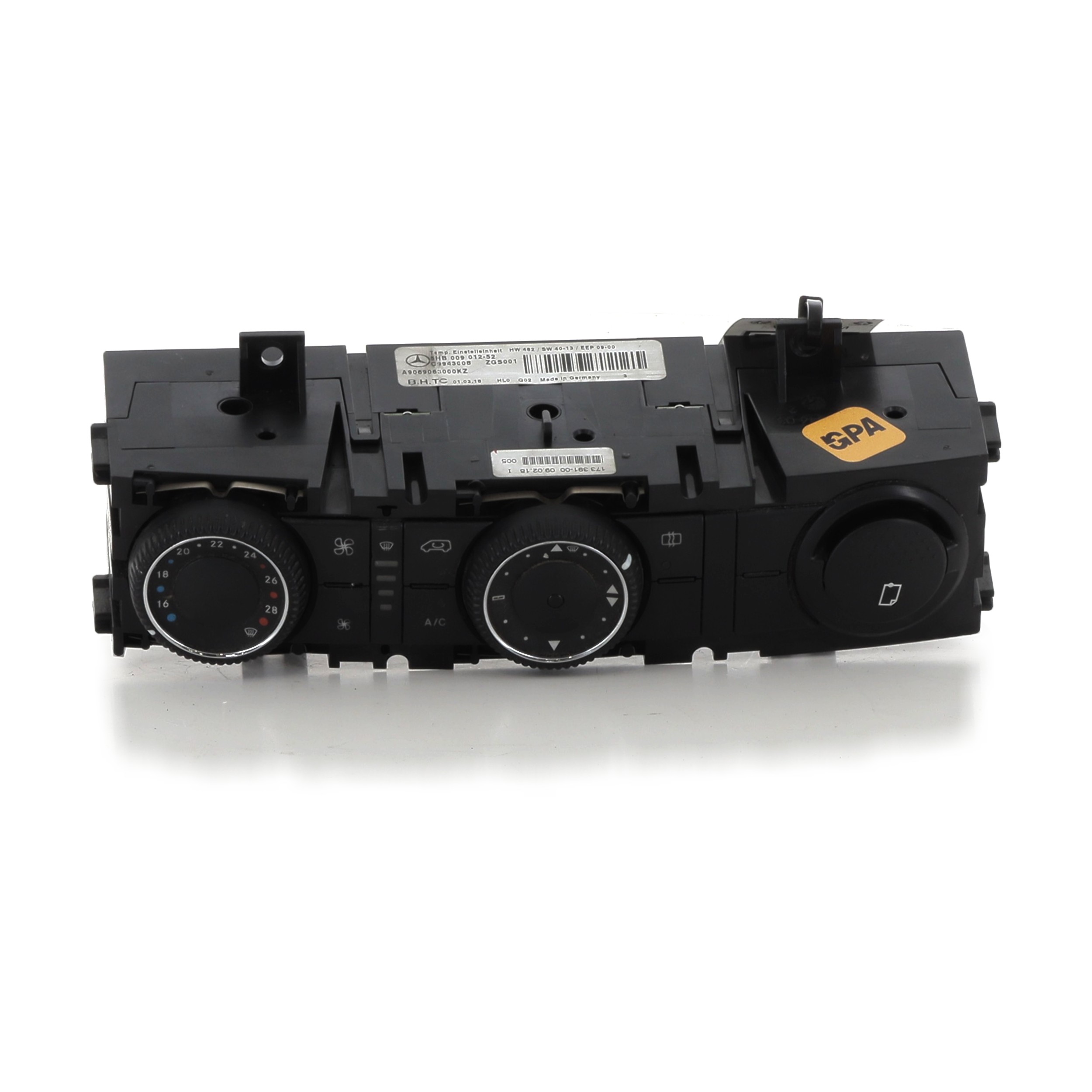 Commande de chauffage 9068300885 - MERCEDES SPRINTER 2 -NS1K_TYPE - W1-4919M W1-4919M