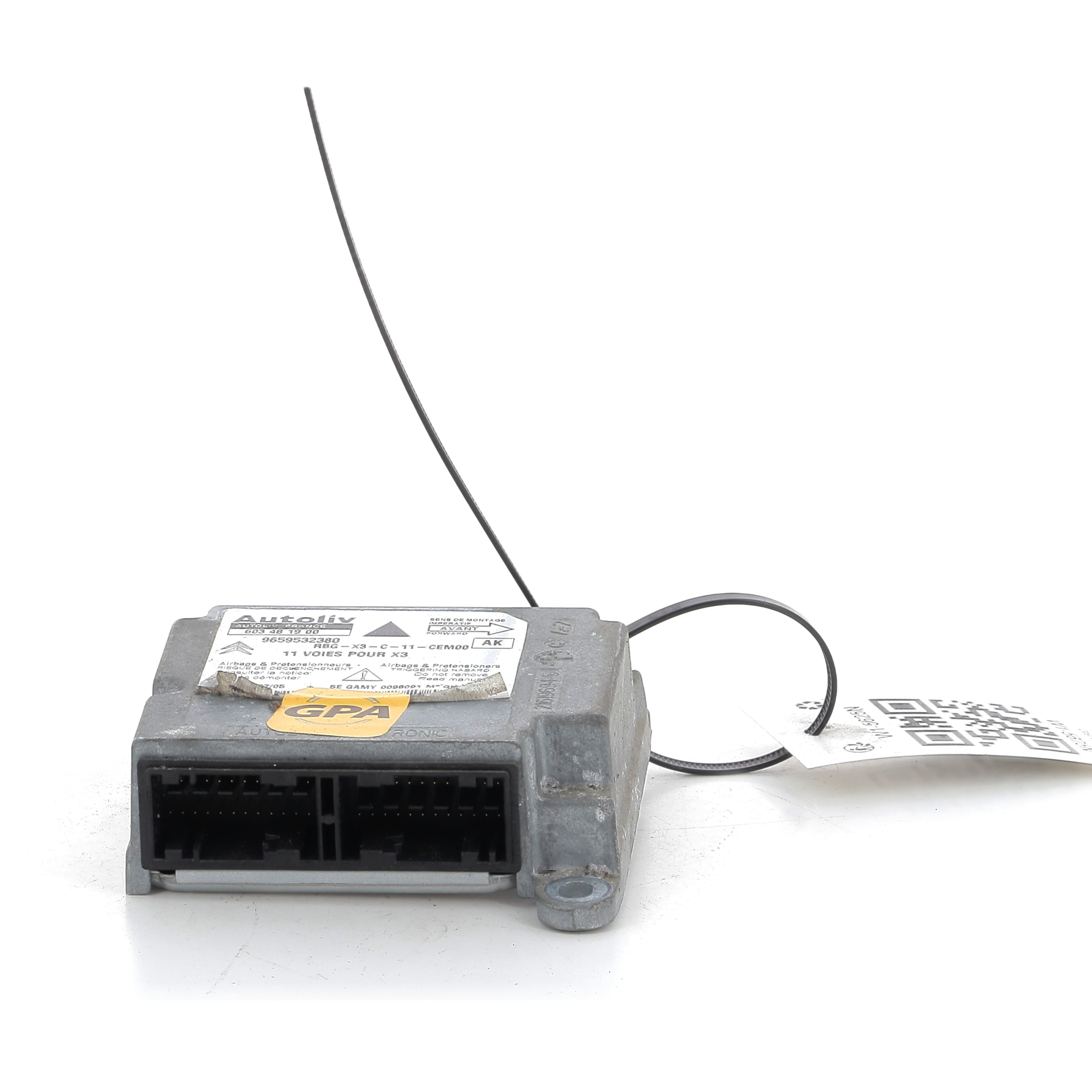 Calculateur d'airbag 00006545V0 - CITROEN C5 1 PH.2 2.0 HDI - W1-5625N W1-5625N