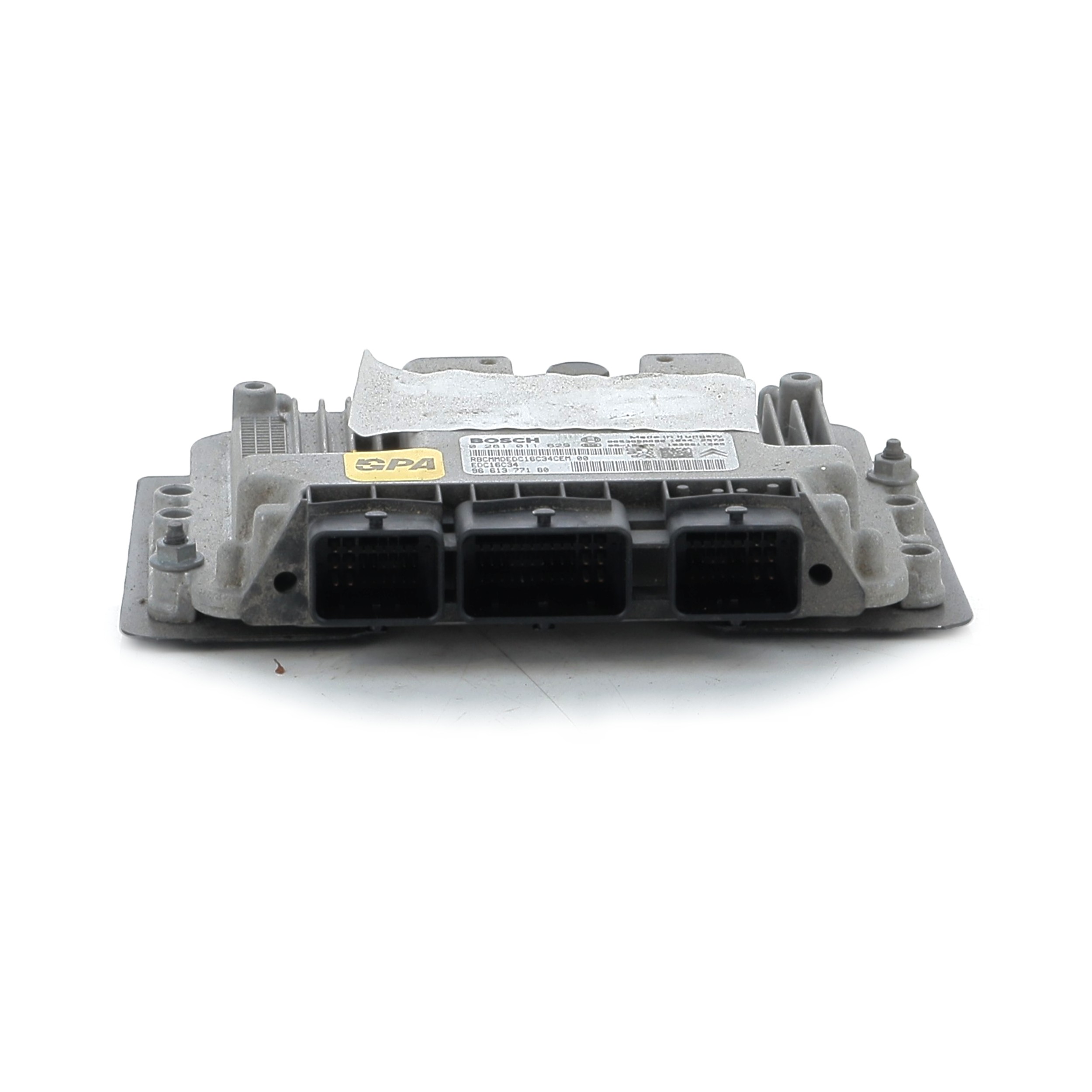 Calculateur moteur 9661377180 - CITROEN C4 1 PH.1 1.6 HDI - W1-6966U W1-6966U