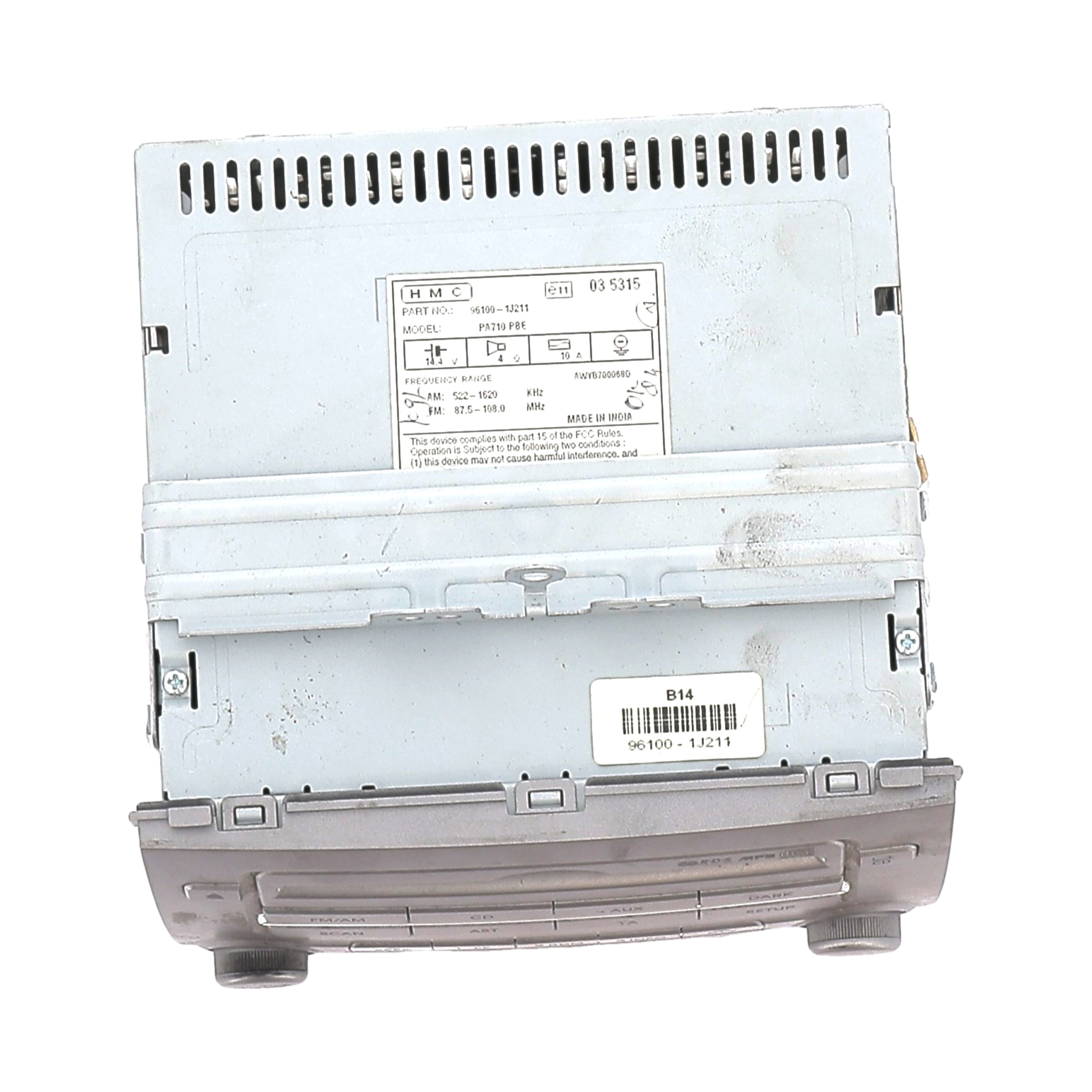 Poste Multimédia HYUNDAI I20 1 PH.1 X0-5268S X0-5268S [reference_1766640] 3