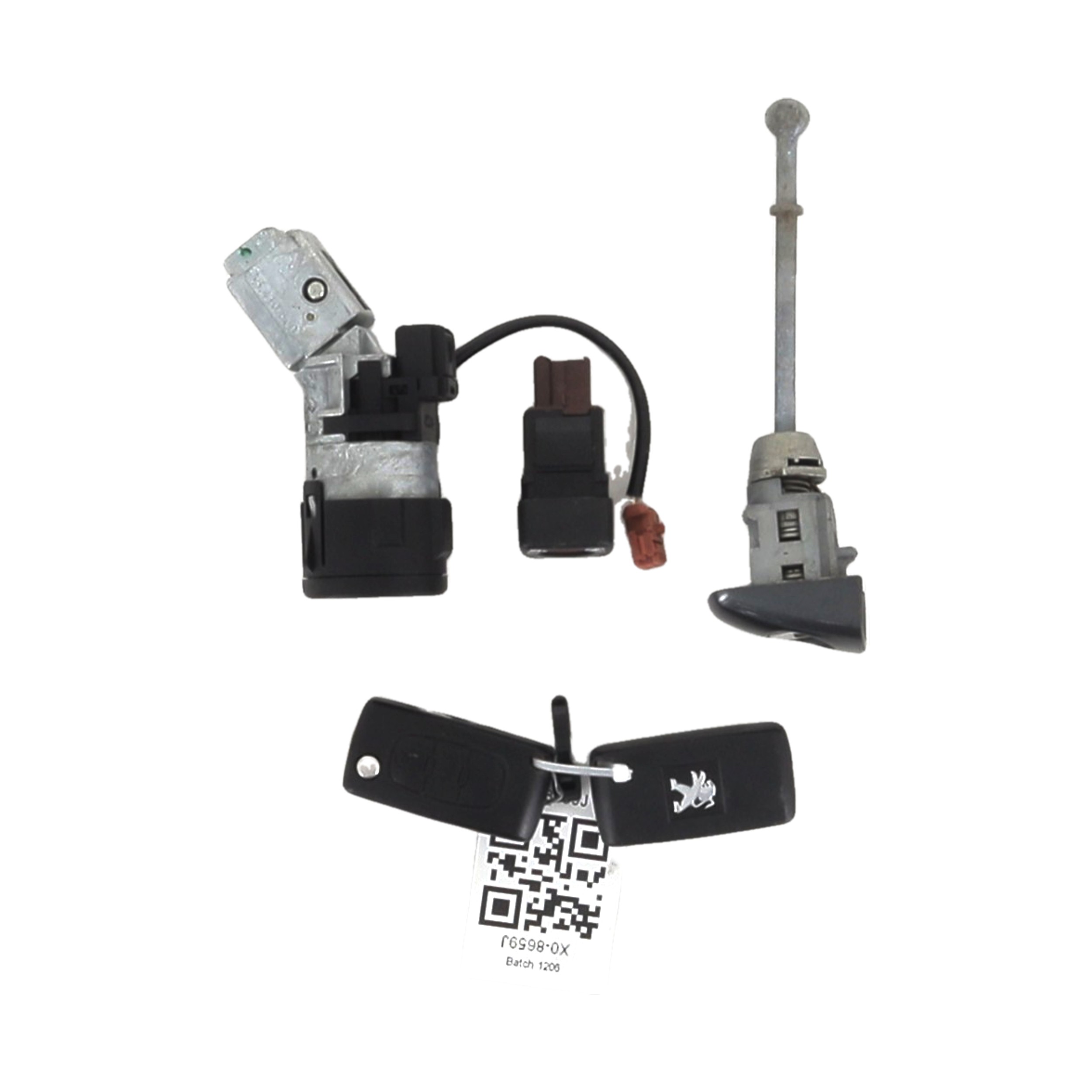 Neiman kit complet (barillet serrure clé) PEUGEOT 308 1 PH.2 X0-8659J X0-8659J