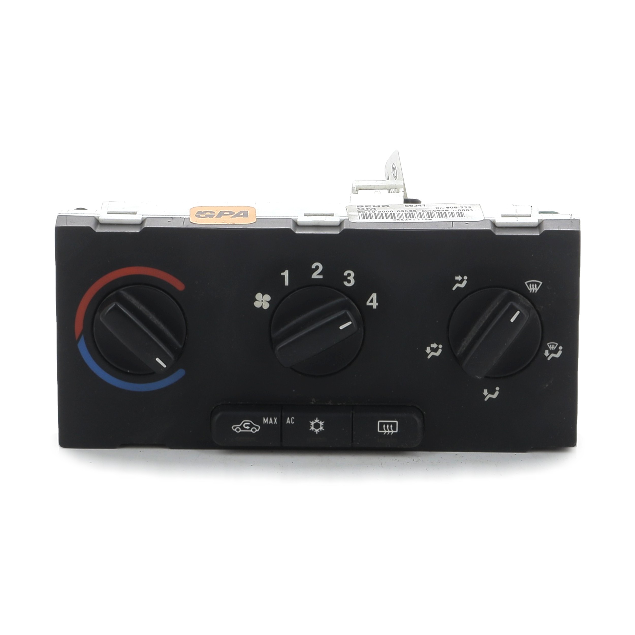 Commande de chauffage 90437535 - OPEL ZAFIRA A 1.8 - X1-2182K X1-2182K