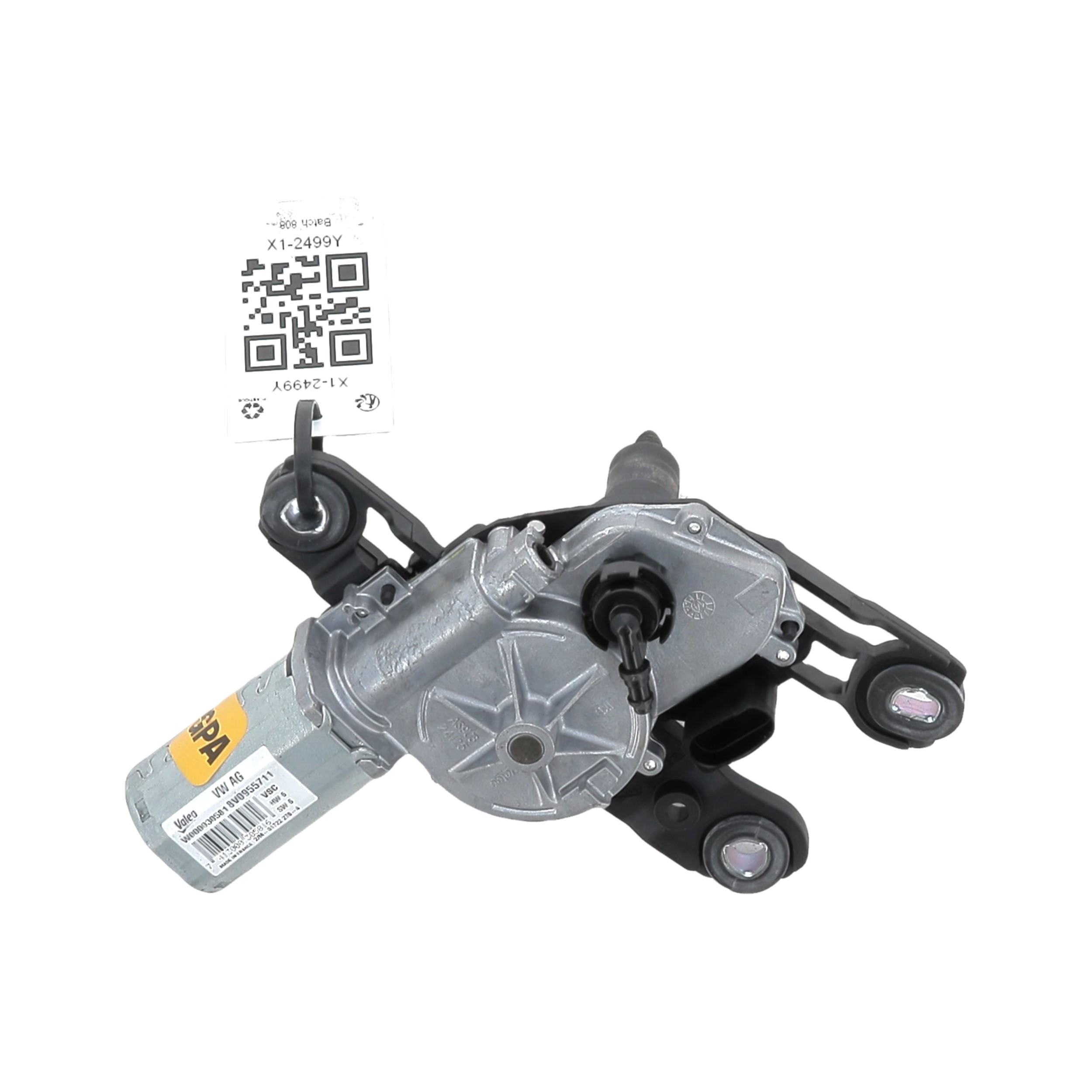 Moteur d'essuie glace arrière réf. 8V0955711D AUDI A3 3 PH 2 X1-2499Y X1-2499Y