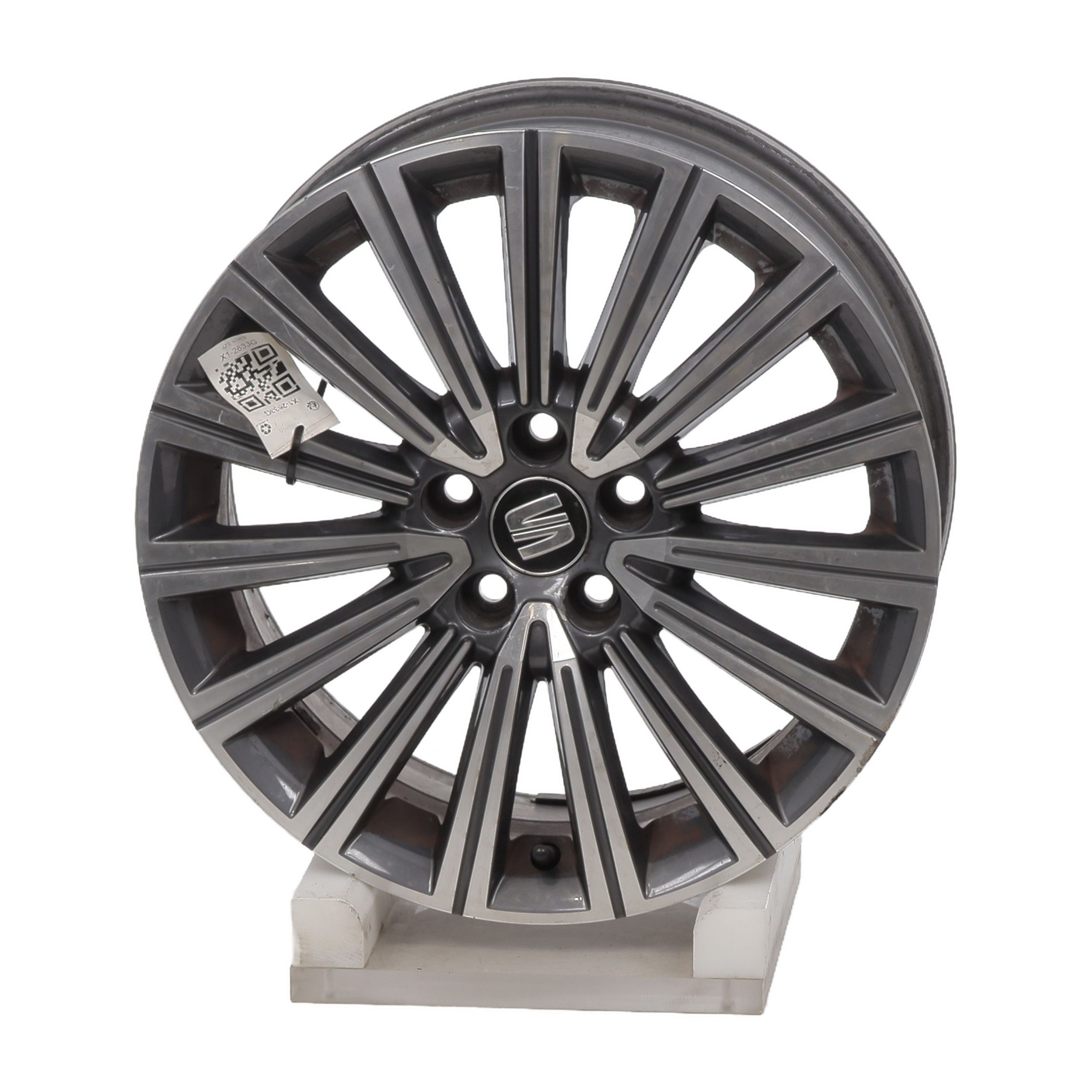 Jante alu 6P0601025DUC9 - SEAT IBIZA 4 PH.3 1.2 TSI - X1-2633G X1-2633G