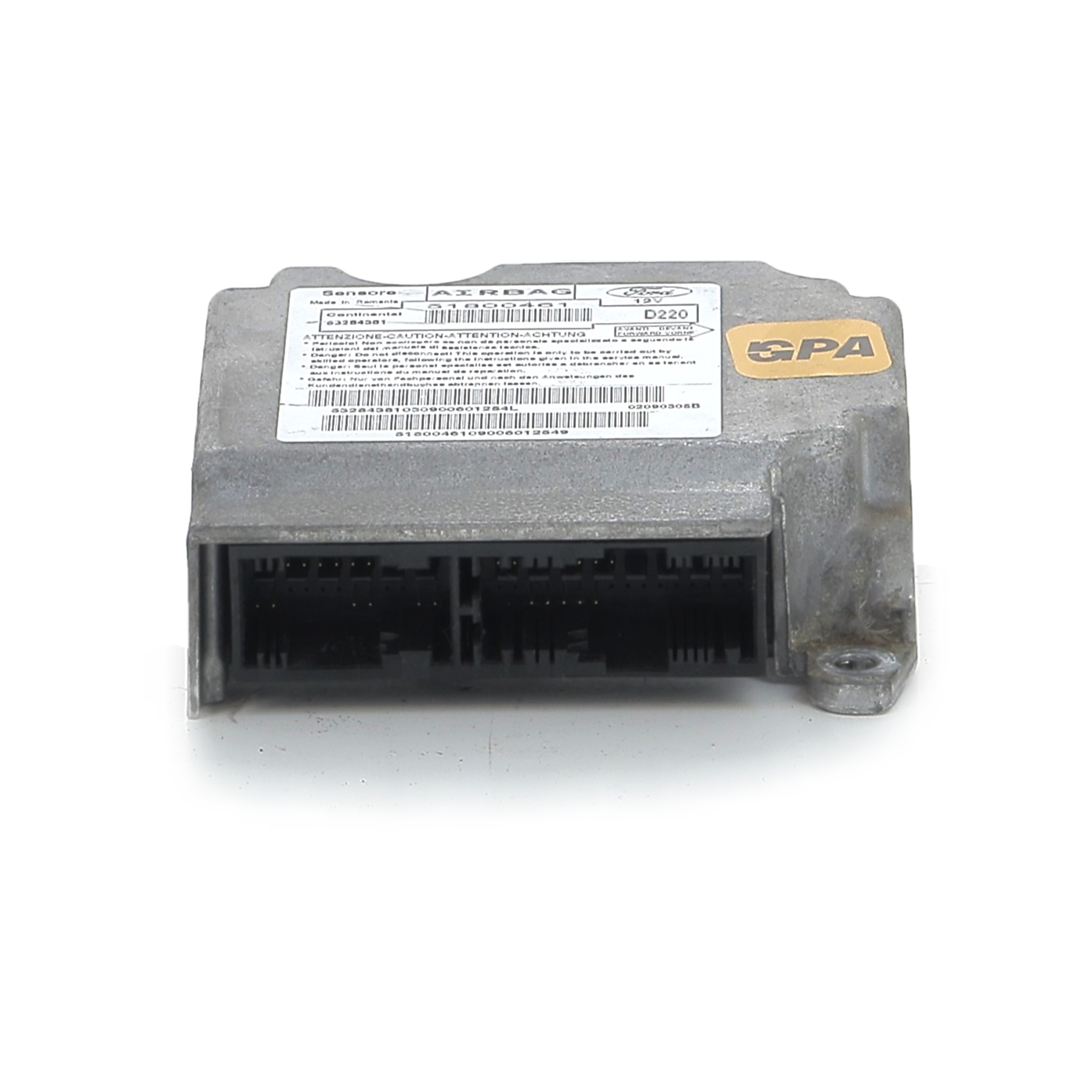 Calculateur d'airbag 1553991 - FORD KA 2 1.2 69 - X1-3419B X1-3419B