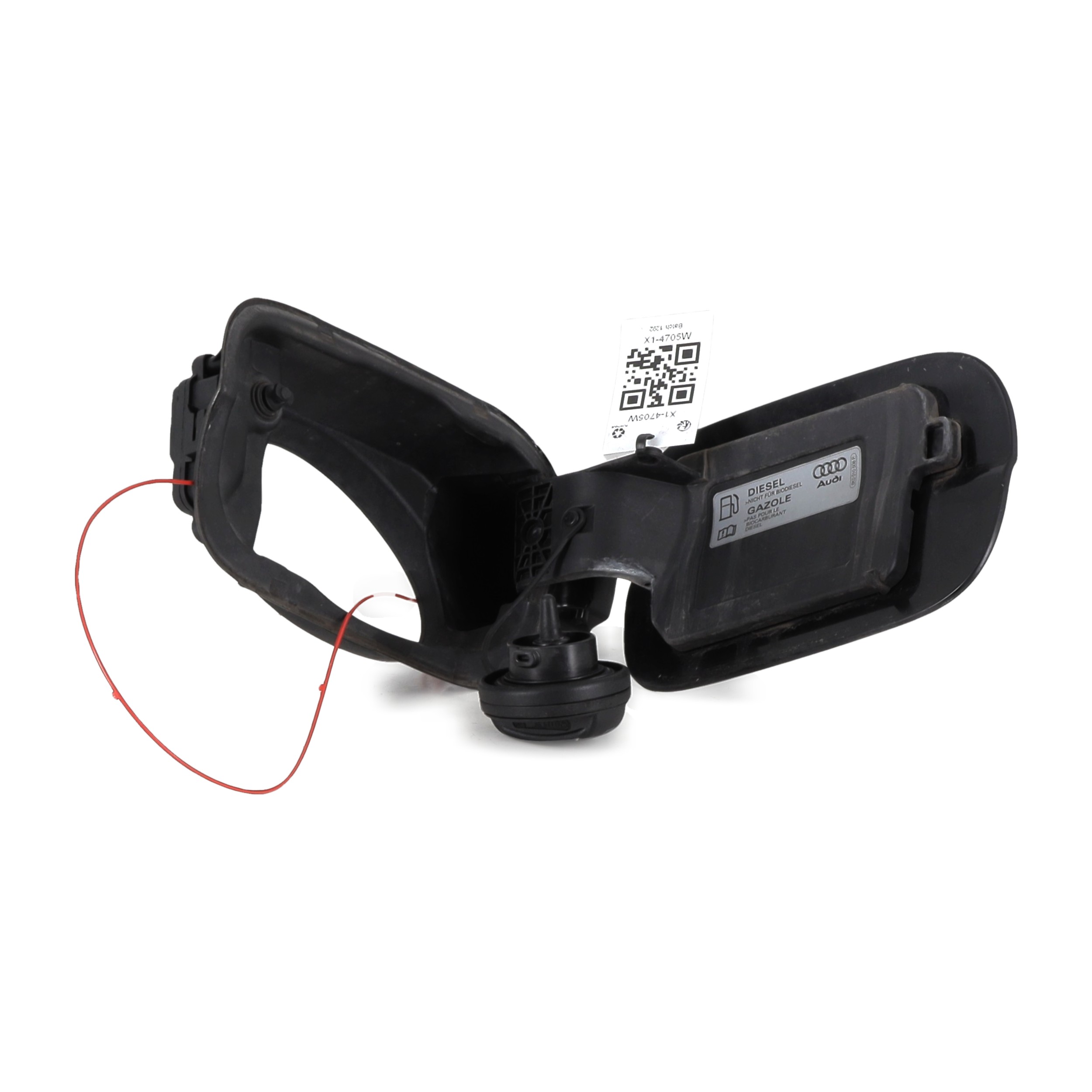 Trappe portillon carburant 4L0809907AGRU - AUDI Q7 1 PH.2 V6 TDI Q - X1-4705W X1-4705W