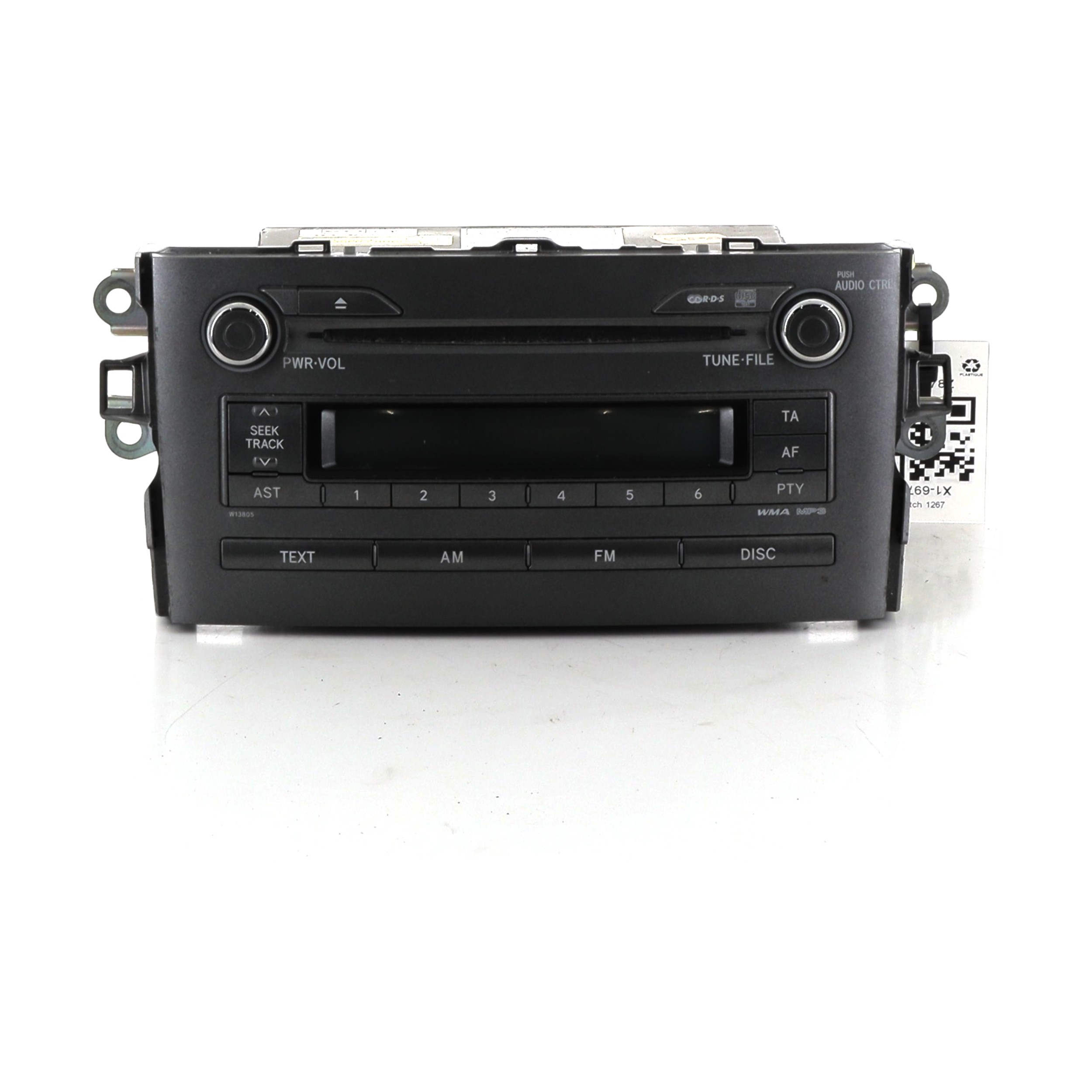 Poste Multimédia TOYOTA AURIS 1 PH.1 X1-6978Z X1-6978Z