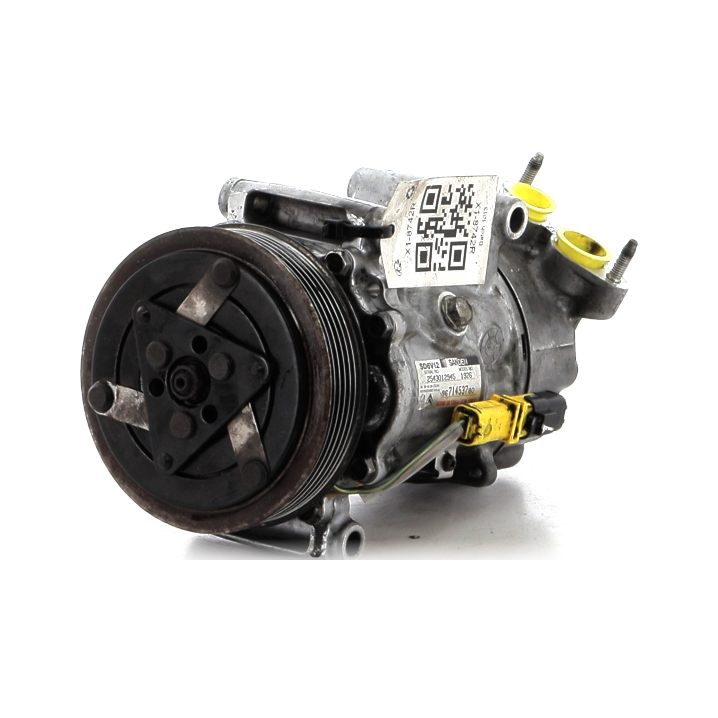 Compresseur de climatisation PEUGEOT 206 + HDI réf. 9800822280 X1-8742R X1-8742R