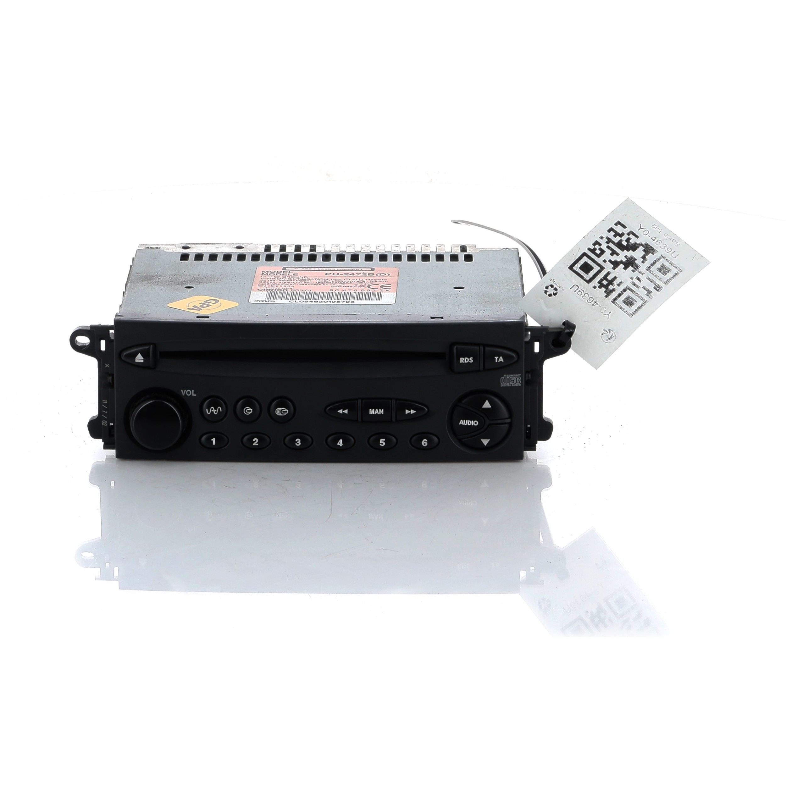 Poste Multimédia CITROEN C5 1 PH.1 Y0-4639U Y0-4639U