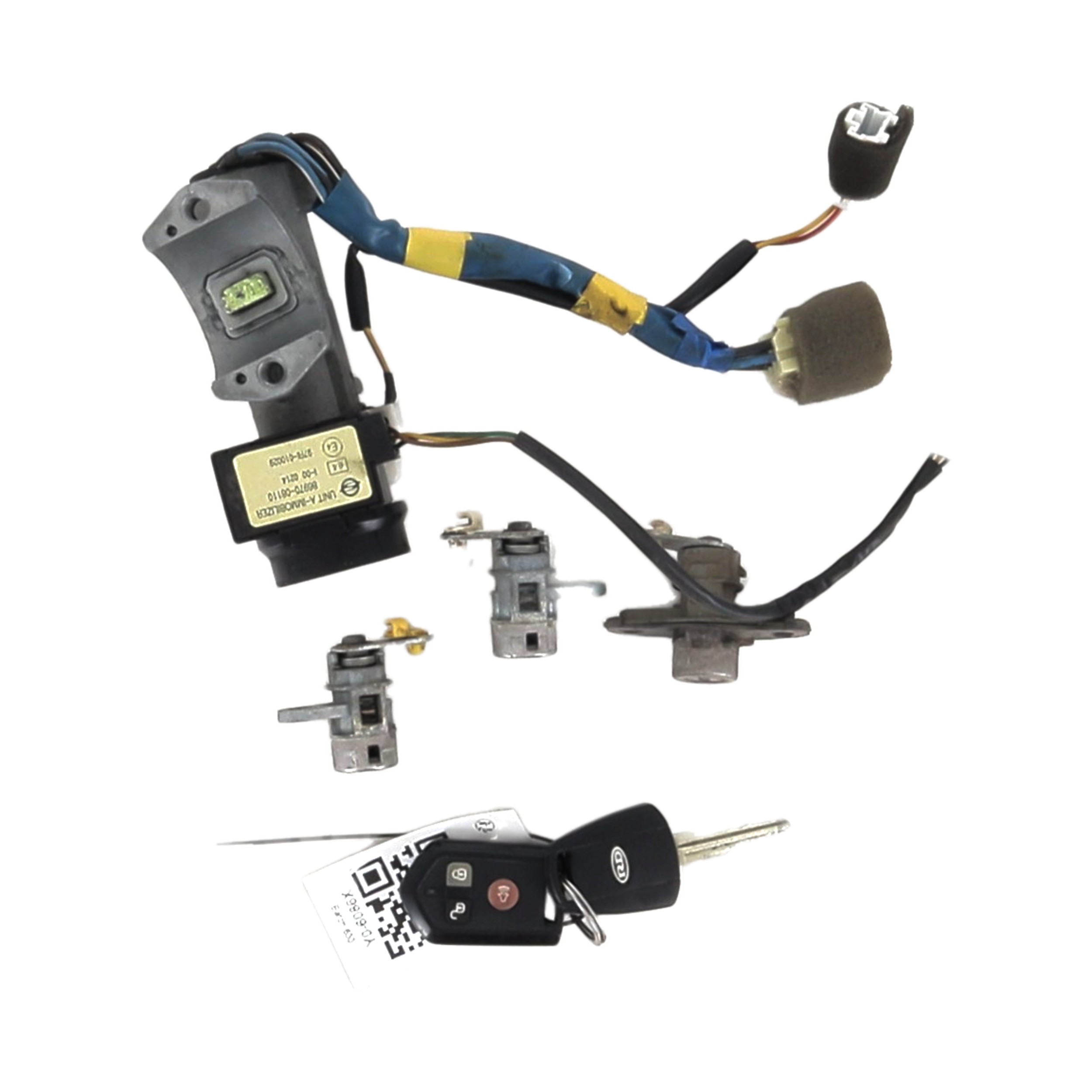 Neiman kit complet (barillet serrure clé) SSANGYONG RODIUS PH.1 Y0-6086X Y0-6086X