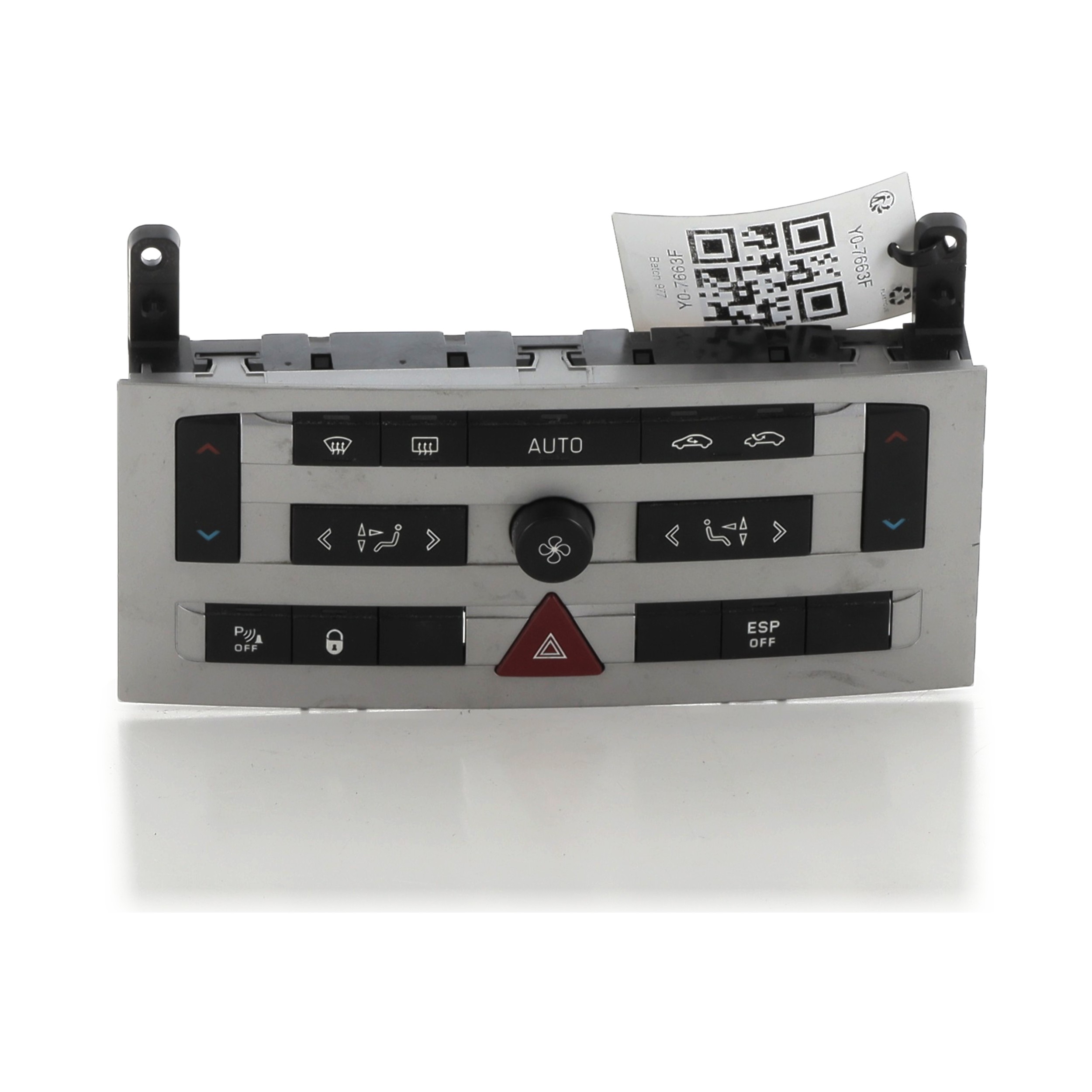 Commande de chauffage 6452J6 - PEUGEOT 407 PH.1 1.6 HDI - Y0-7663F Y0-7663F