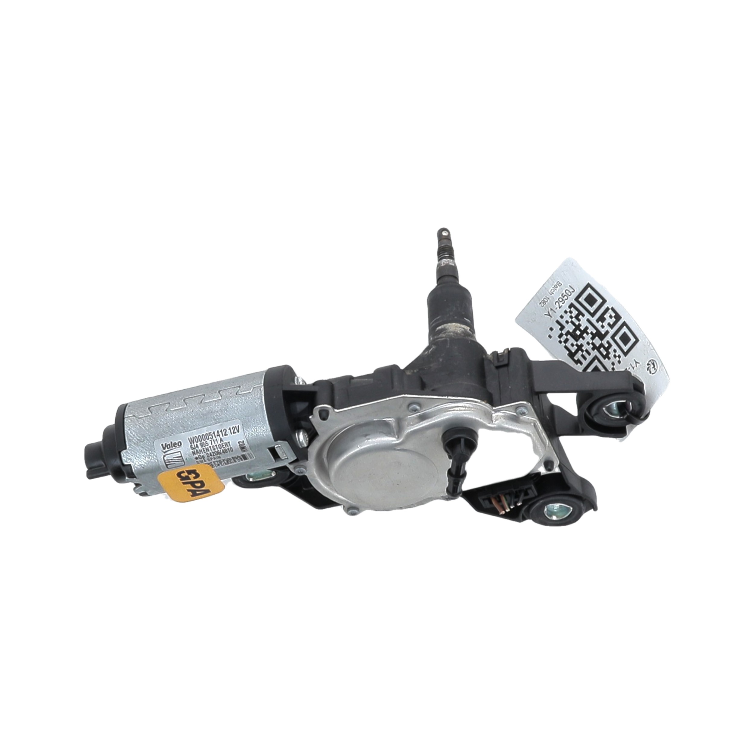 Moteur d'essuie glace arrière réf. 6J4955711A SEAT IBIZA 4 PH.2 Y1-2950J Y1-2950J